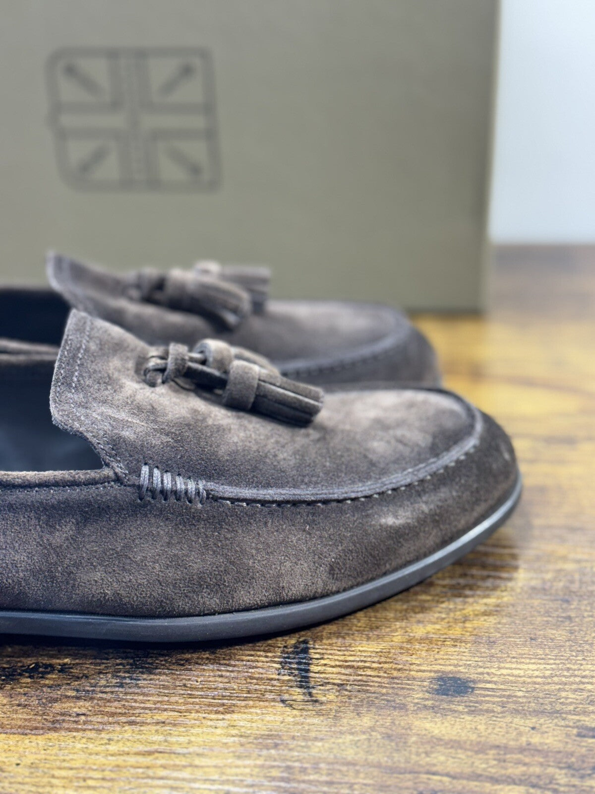 Pantanetti Mocassino  Uomo Nappine  Luxury Handmade Pantanetti Men Shoes 43