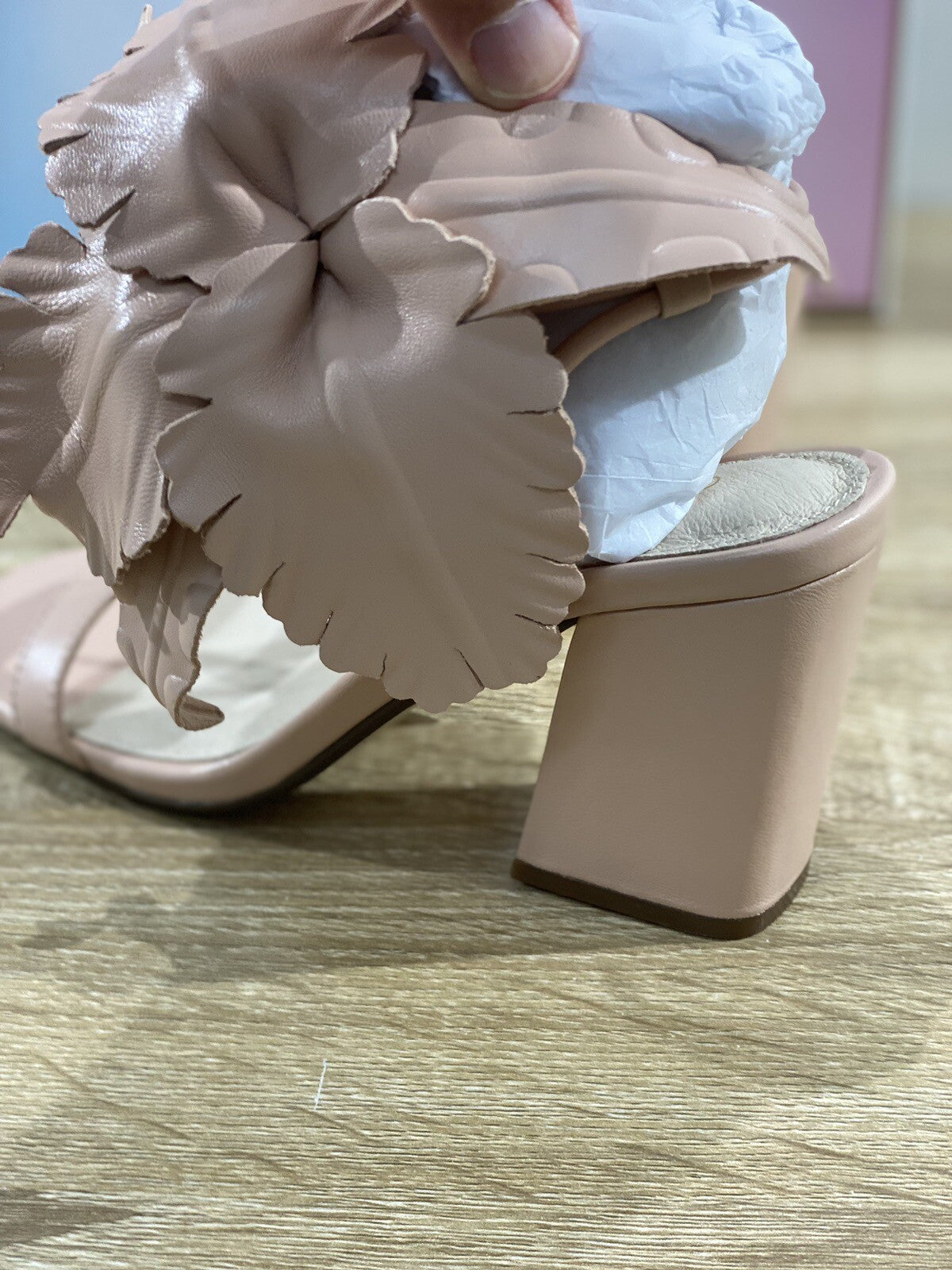 Cecelia New York Sandalo Donna Pelle Pink Casual  Woman Sandal 37