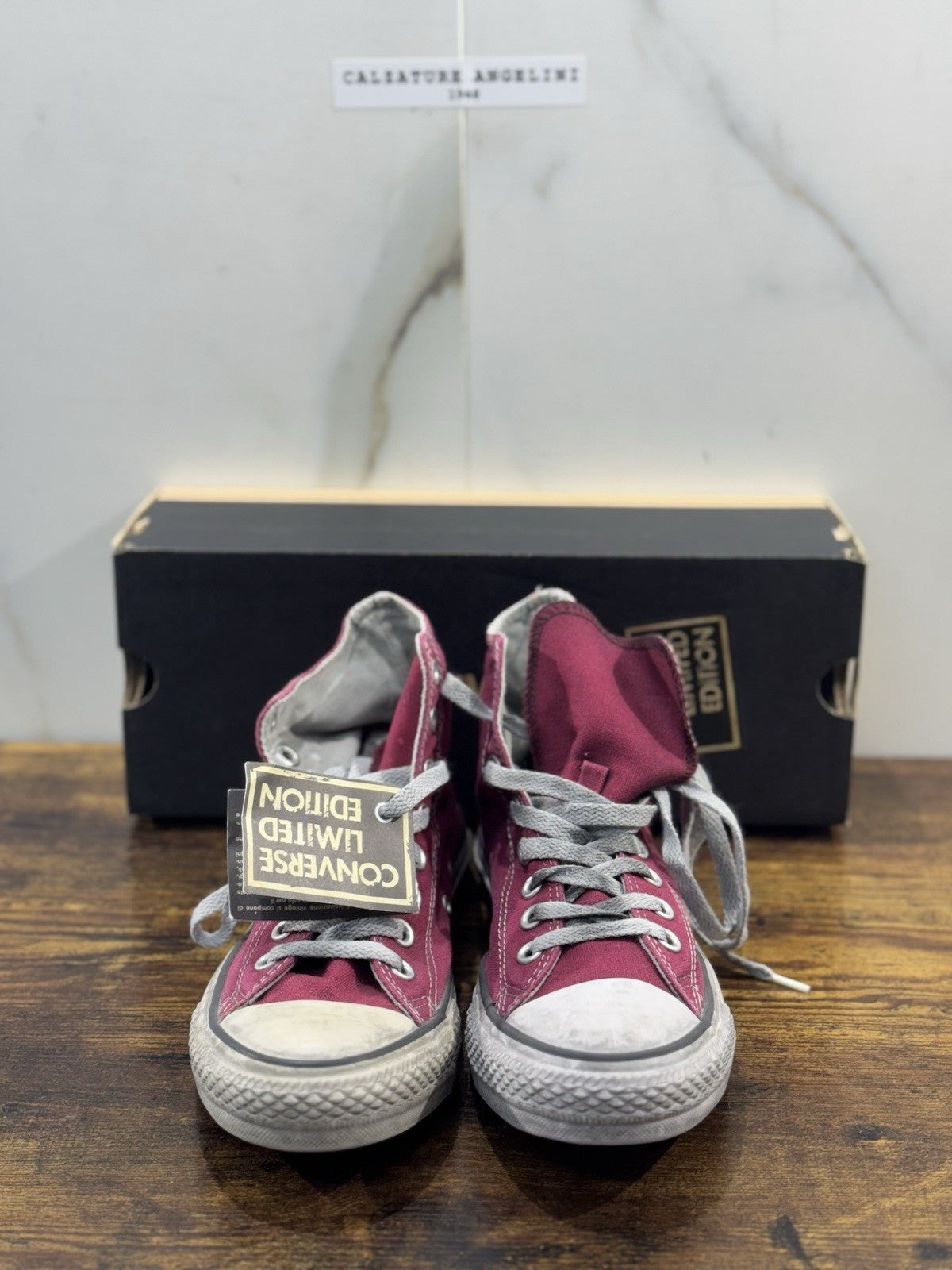 Converse All Star Hi Canvas Bordo’ Limited Edition Uomo 41