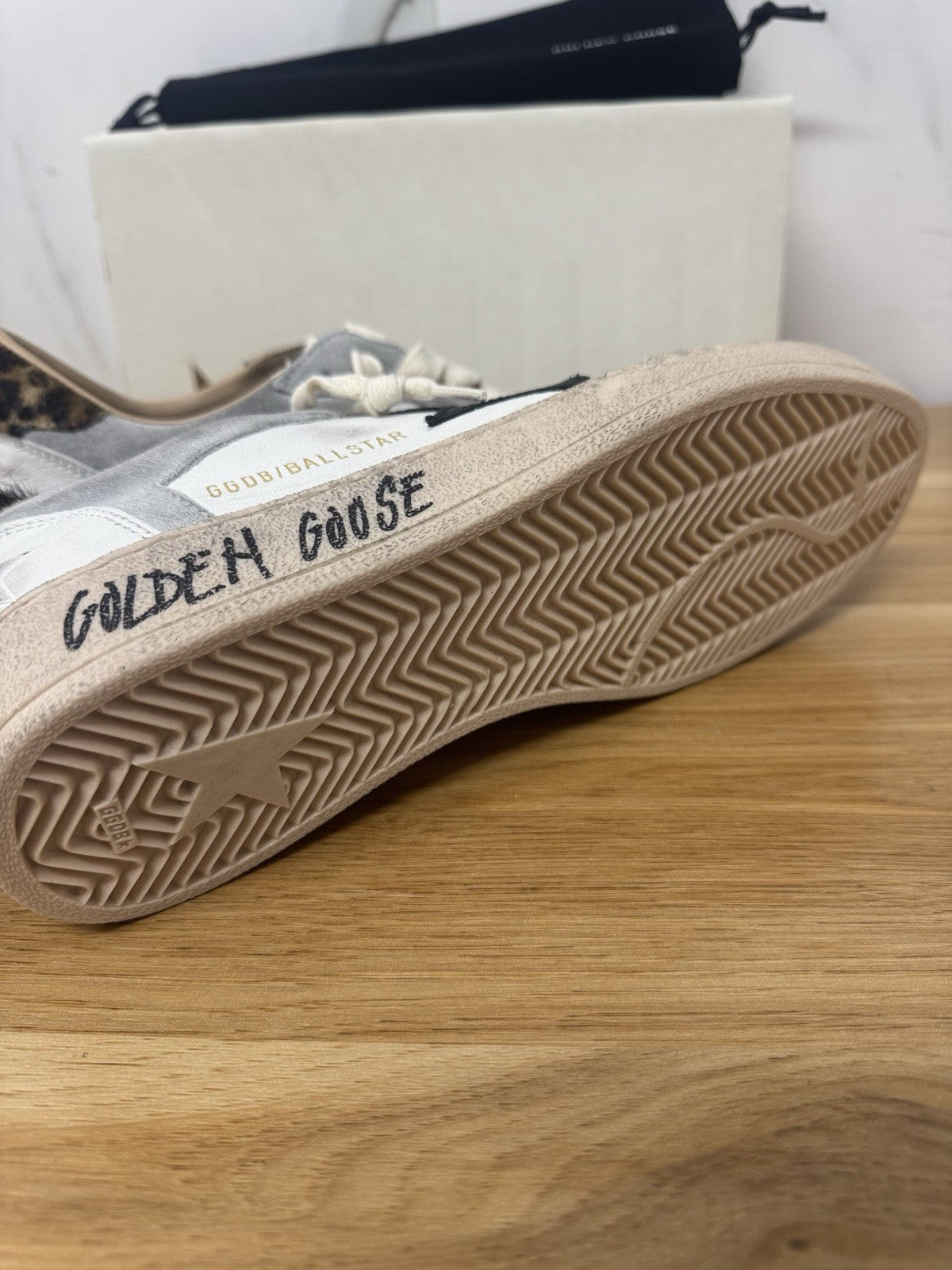 Golden Goose Ball Star White Grey Black Leo   Luxury Golden Goose Uomo 43