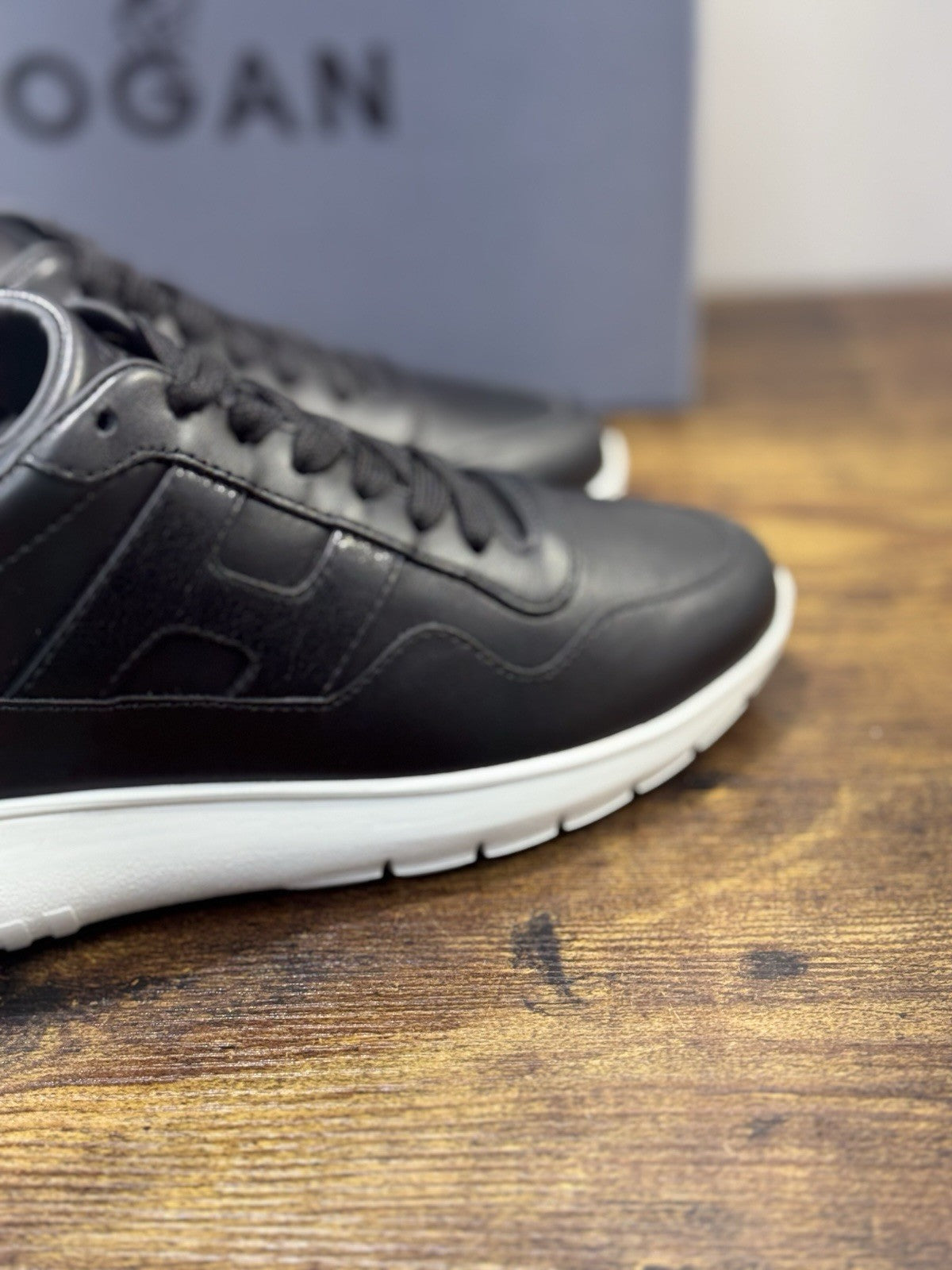Hogan Interactive 3 Sneaker Pelle Nero Casual Hogan Donna 35.5