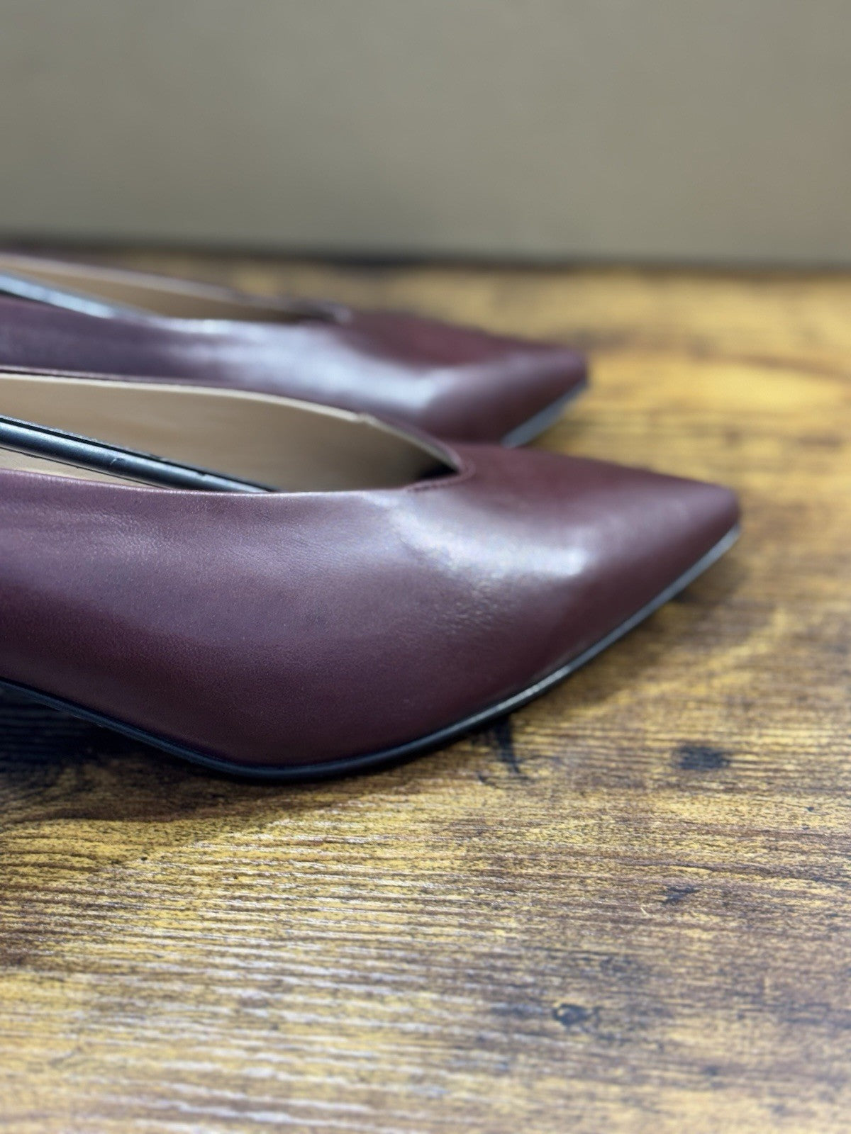 Pomme D’or Decollete’ Pelle Bordo’        Handmade Woman Pomme D’or 41