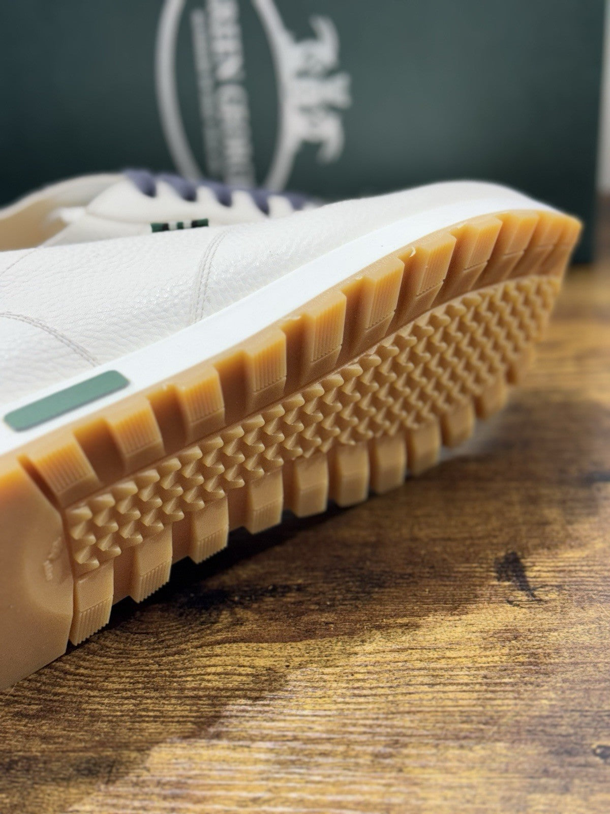 Green George Sneaker Pelle Bianca Uomo Ultra Flexible 44