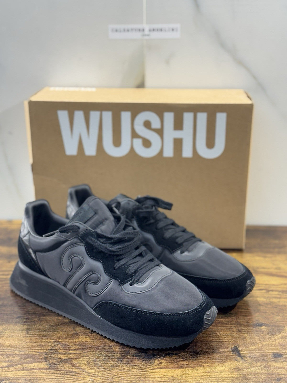 Wushu Ruyi Sneaker Uomo Casual Nero 43