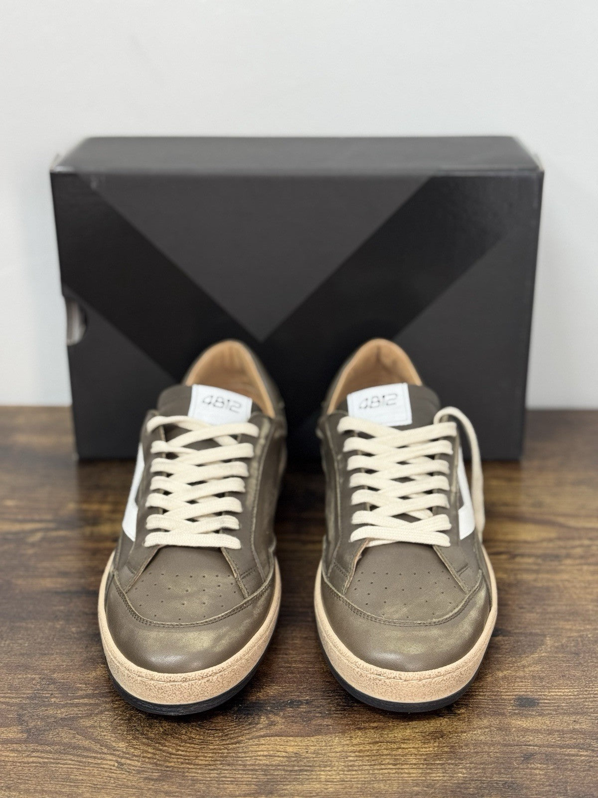 4B12 Sneaker Play new Pelle Light Grey Casual Uomo 43