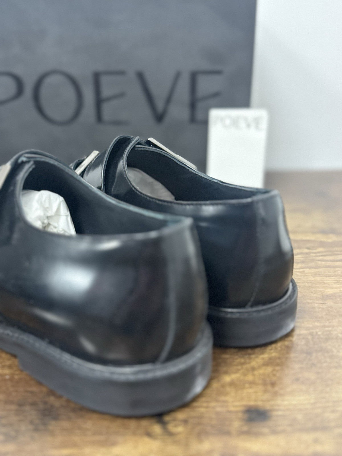 Poeve Mocassino Pelle Nero Causal Donna 40