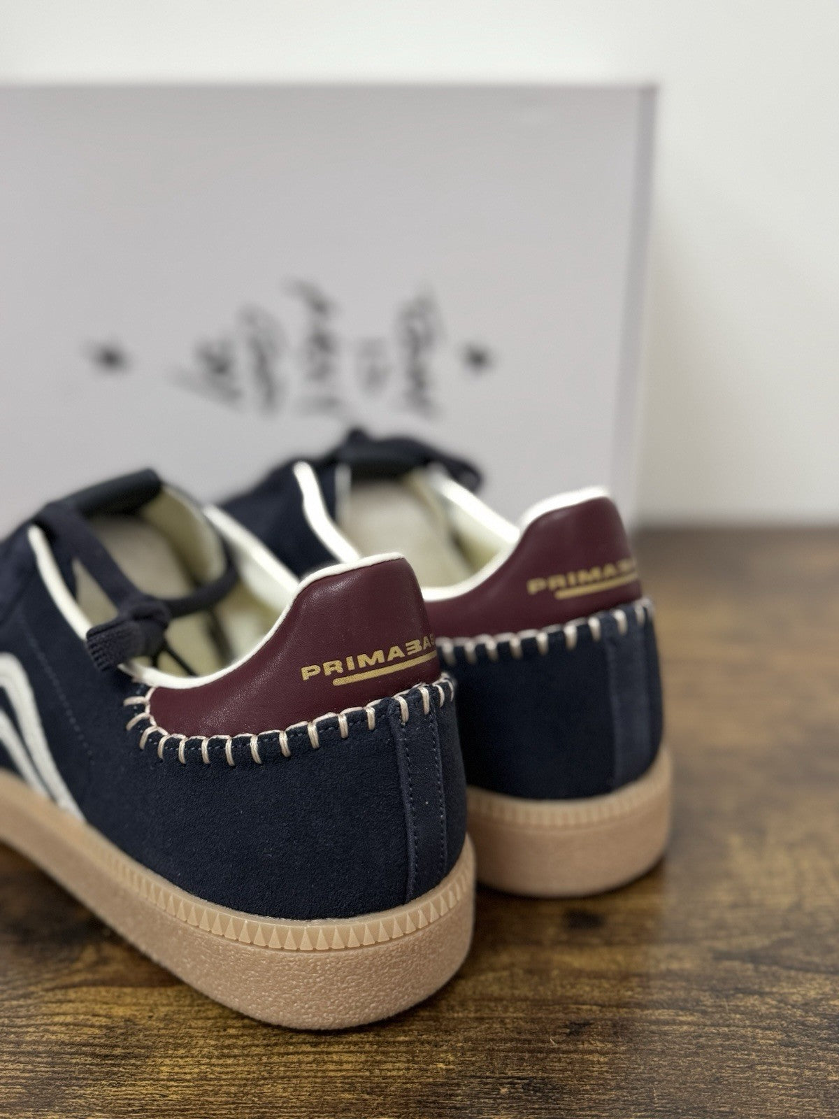 Primabase Sneaker Suede Blu   Extra light Casual Uomo 46