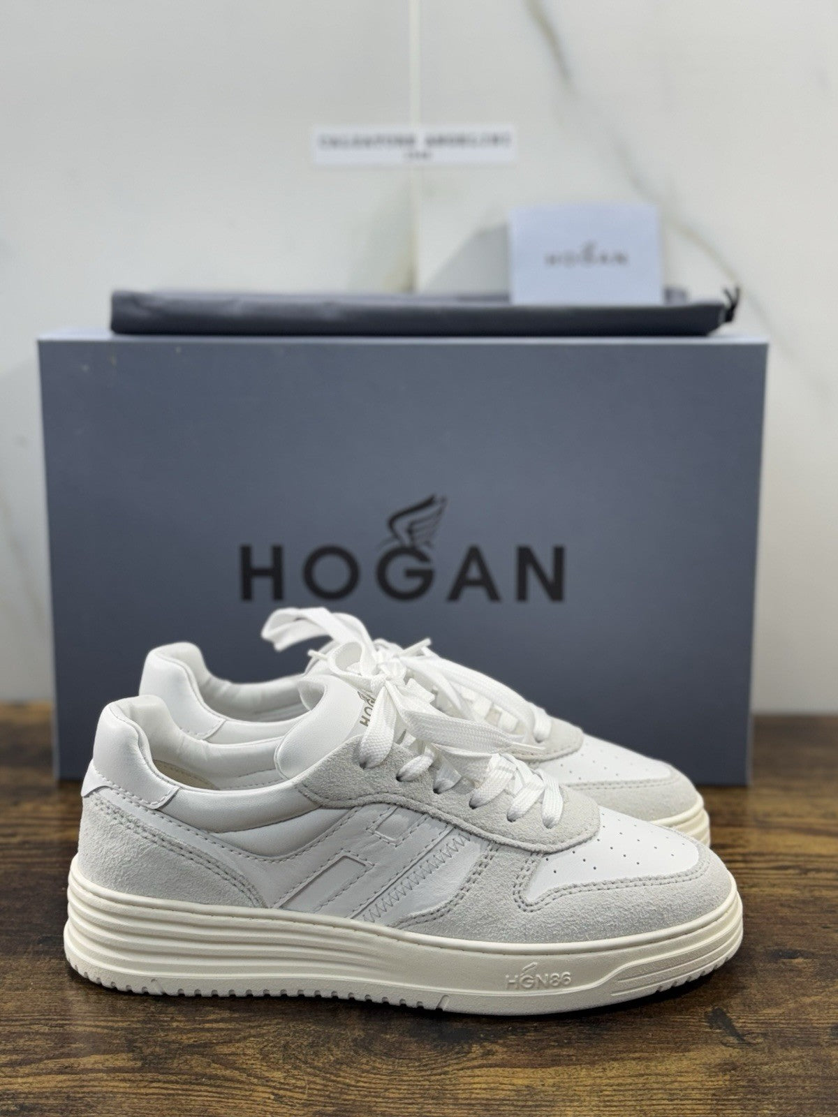 Hogan H630 Sneaker Bianca Memory Foam Luxury Hogan Uomo 40.5