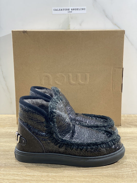 Mou Eskimo Snekaer   Mou Casual Mou Boot Laminato Nero 36