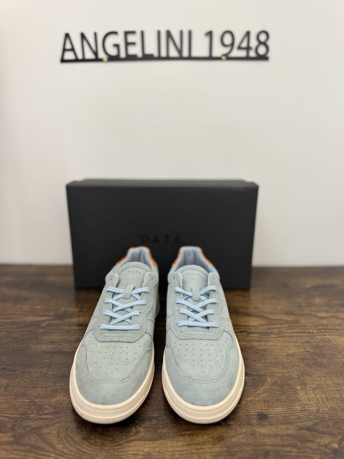 D.a.t.e. Court 2.0 Sneaker Pelle Suede Sky  Casual Uomo 42
