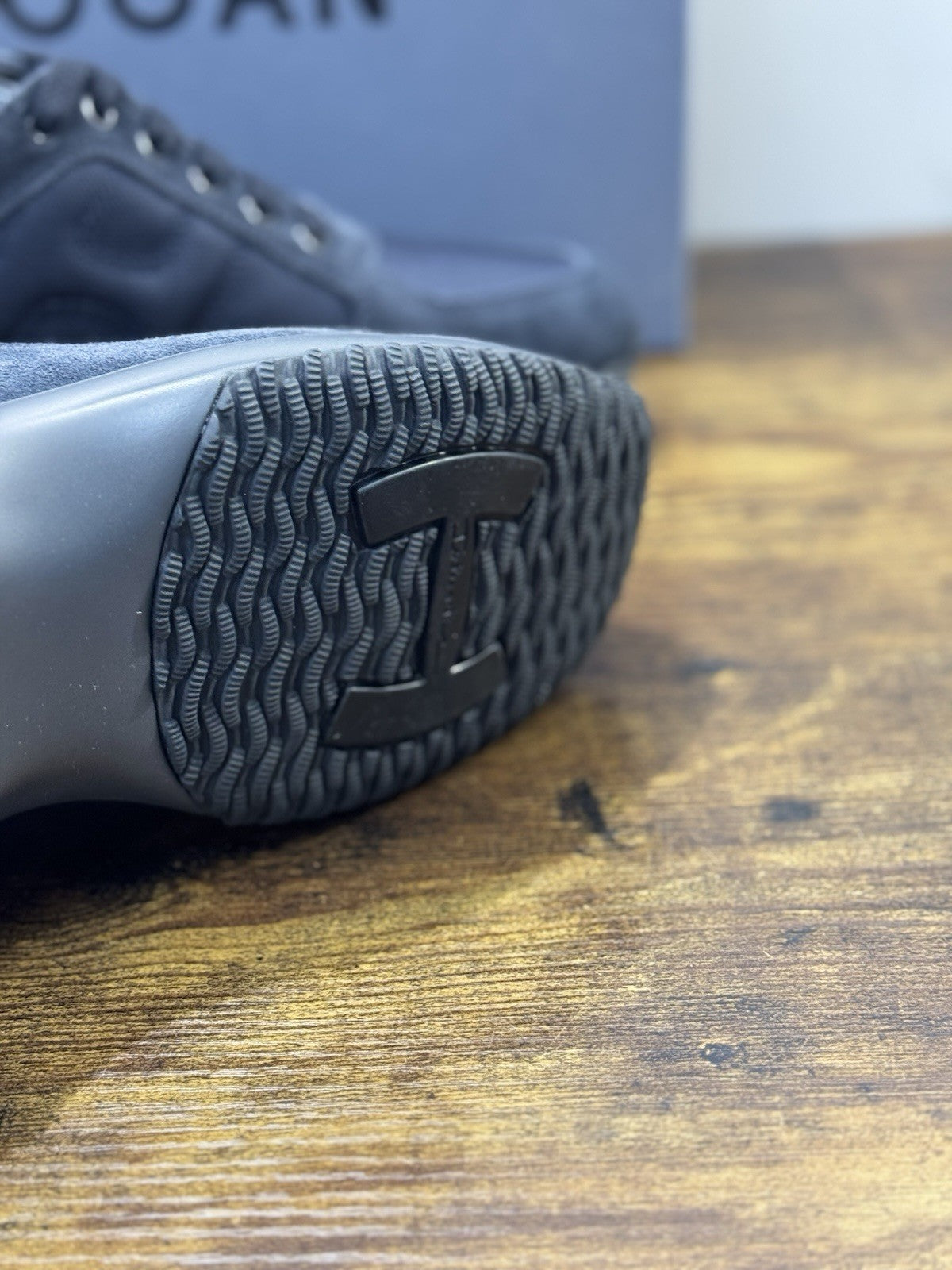 Hogan Interactive Suede Blu  Casual Uomo Hogan 42