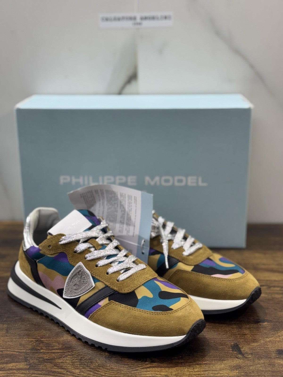 Philippe Model Paris Tropez   Sneaker Pelle Cuoio    Donna 36