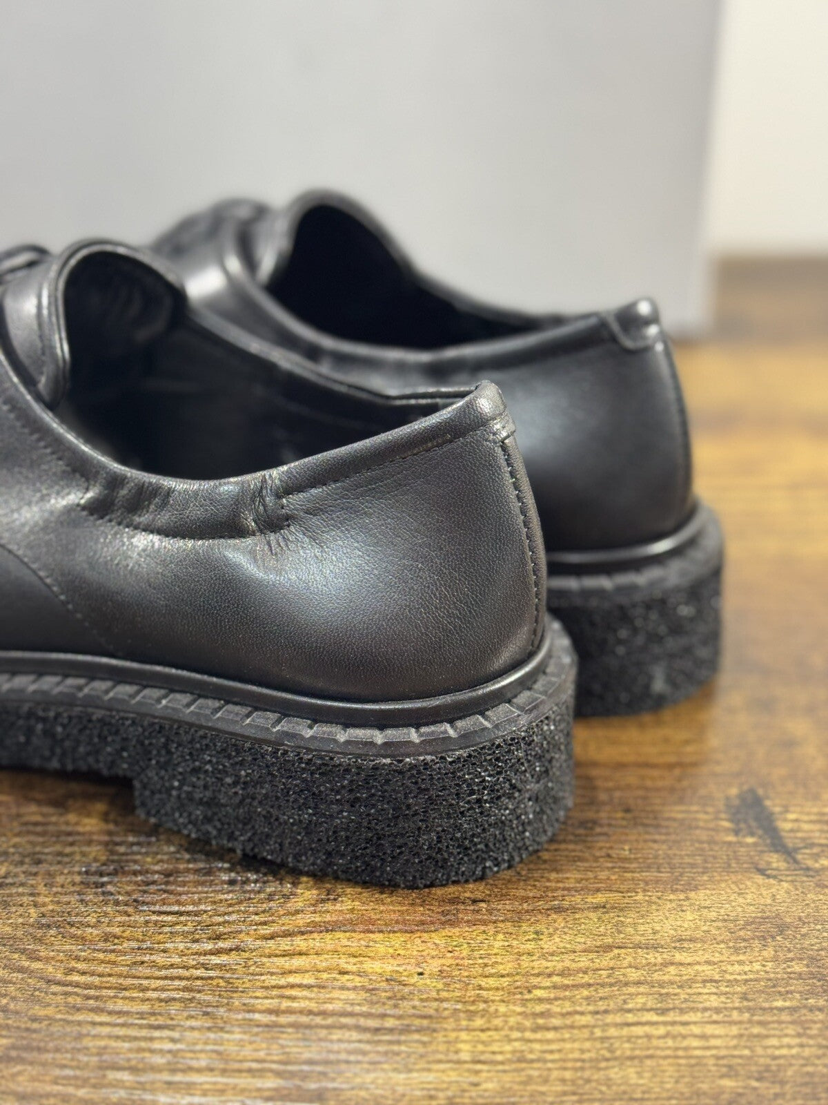 Guglielmo Rotta Derby  Donna Pelle Nero Extra Light Made In Italy 41