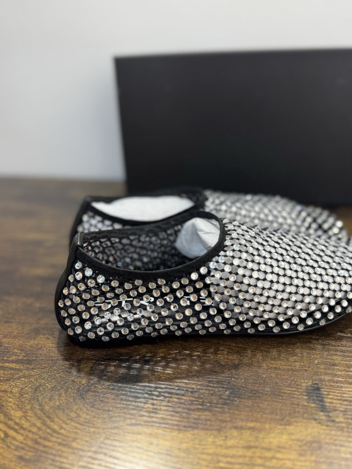 Strategia Ballerina Donna Nero  Strass Casual Donna 37