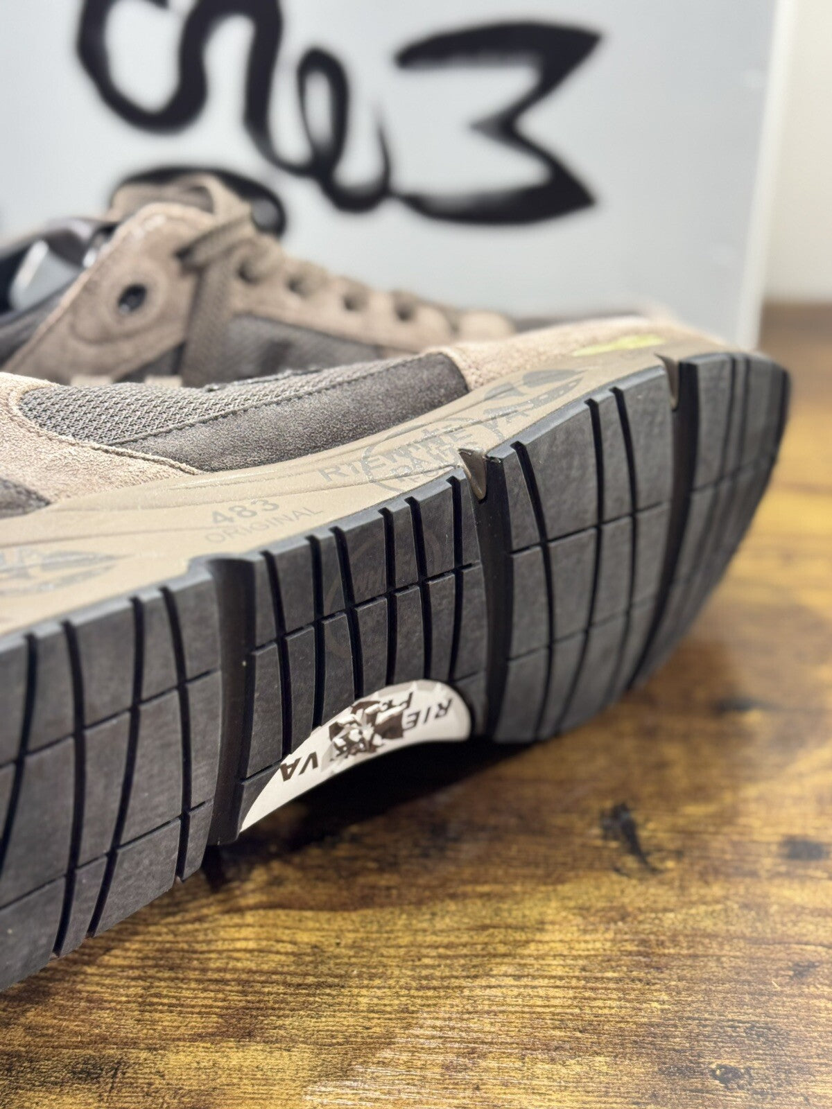 Premiata Mase    Sneaker Uomo Pelle Marrone    Casual Sneaker Premiata Uomo 47