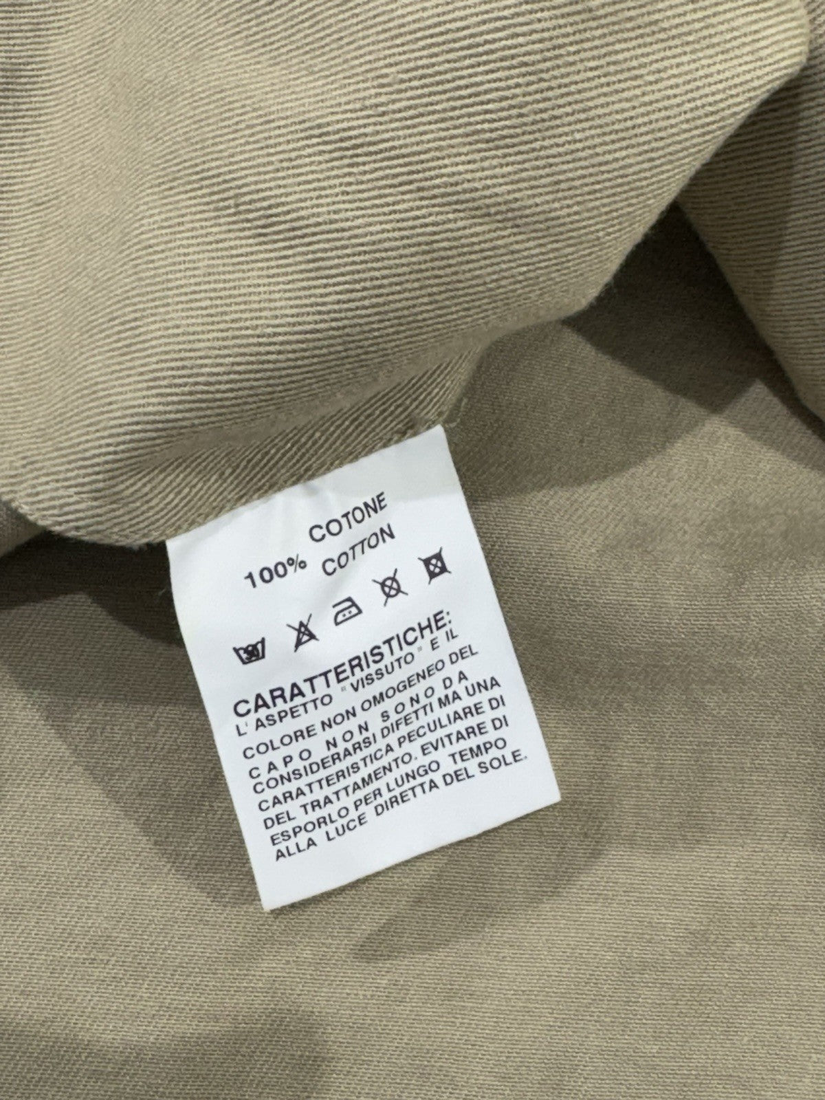 B.D BAGGIES CAMICIA MURRAY   TASCHE  BEIGE AMERICAN ICON UOMO L