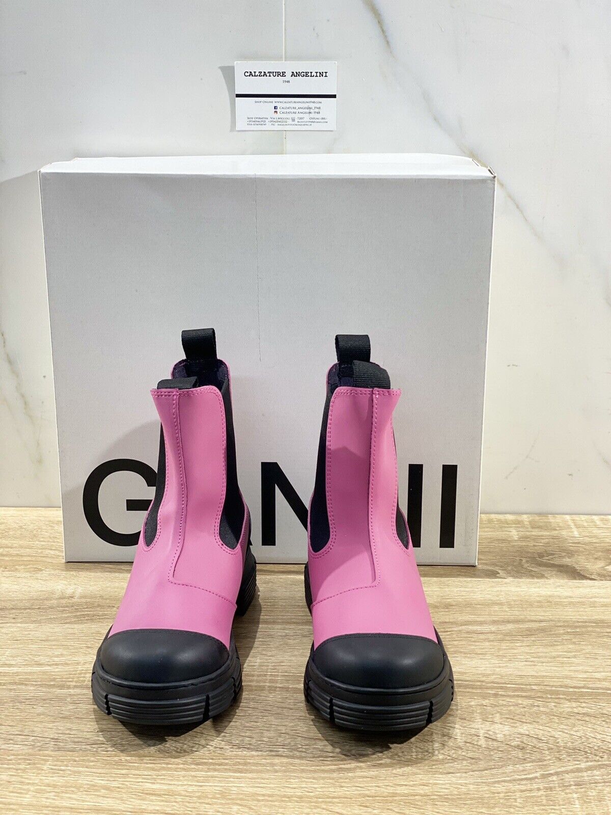 Gannì  Combat Boot Donna S1553 Pink Gum Boot Woman 37