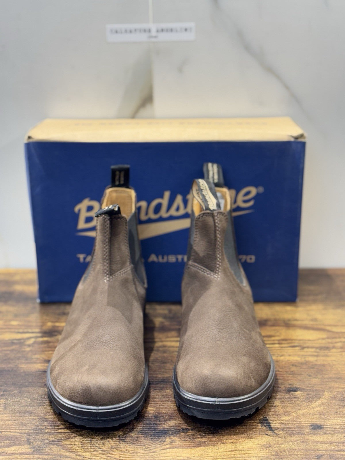Blundstone 1606 Nabuck Marrone Uomo 40