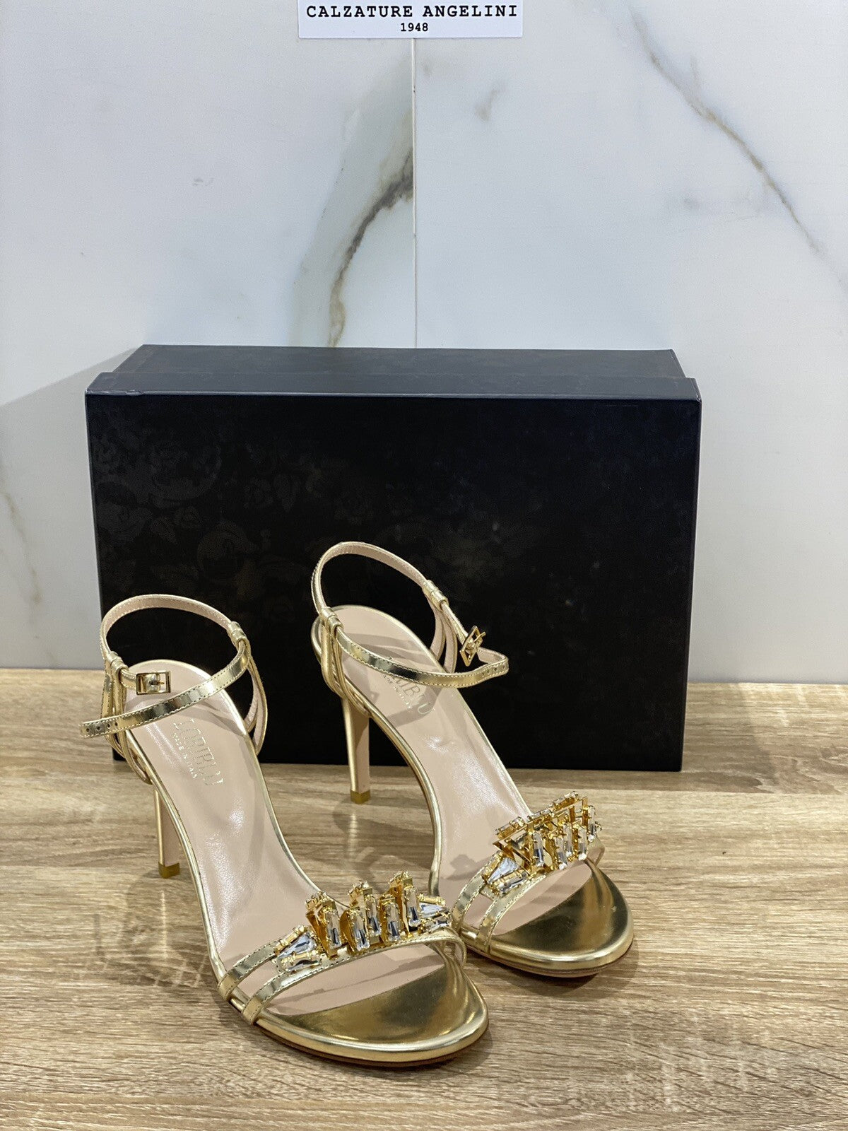 Loriblu’ Sandalo donna specchio oro luxury woman sandal Loriblu’ 40
