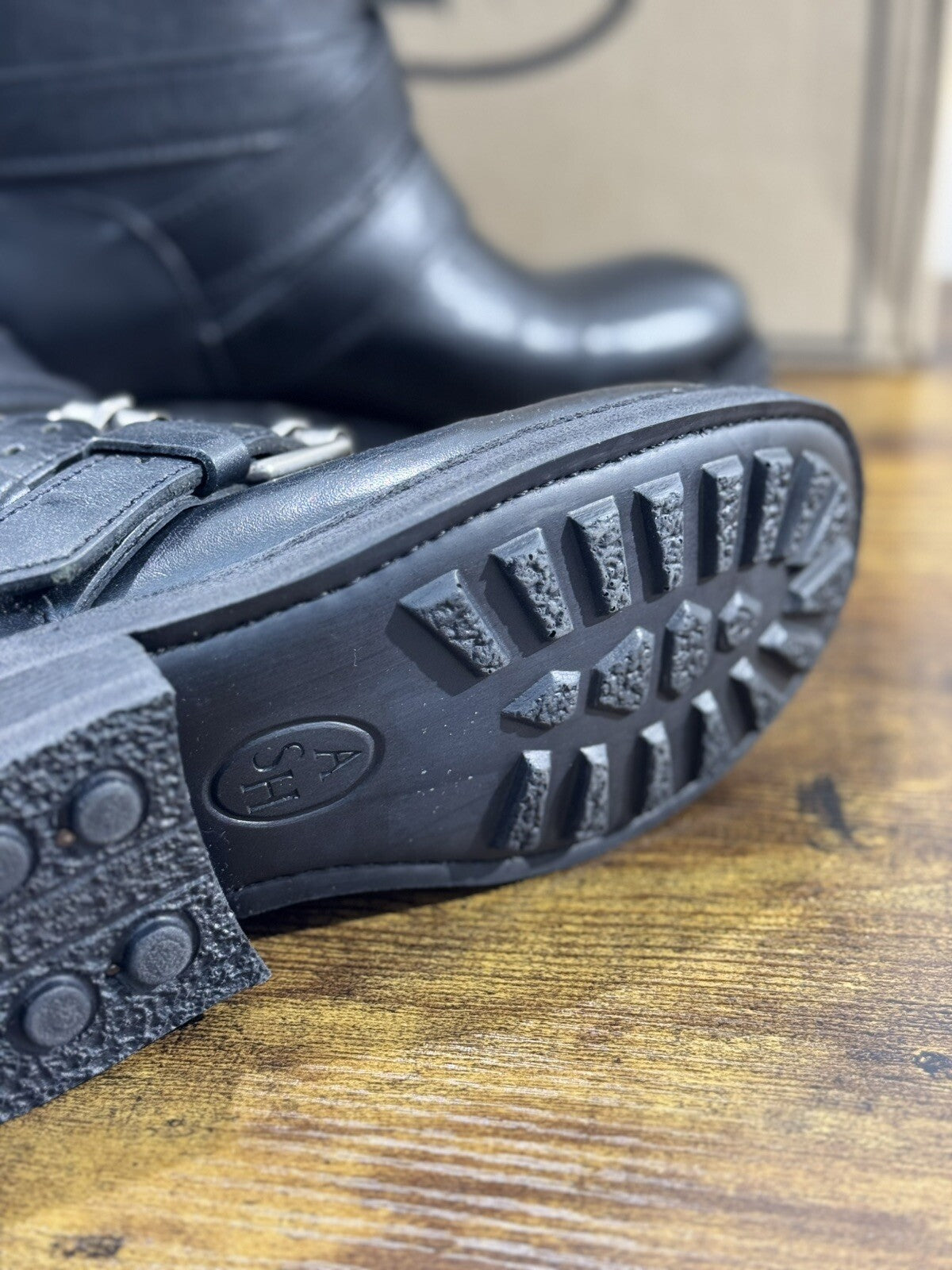 Ash Biker Donna Pelle Nero Made In Mexico Top Quality Ash Icon Boot 36