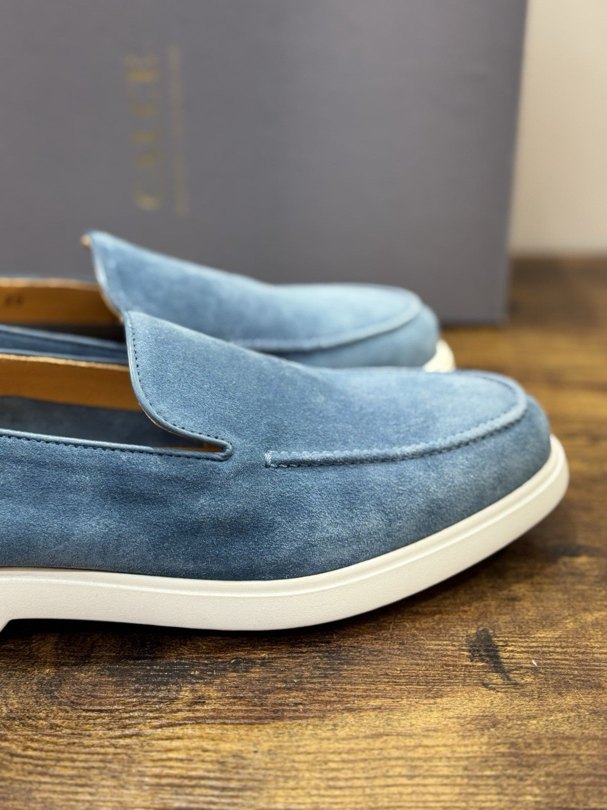 Calce Scarpa Uomo Summer  Walk Suede Jeans  Top Quality Uomo 44