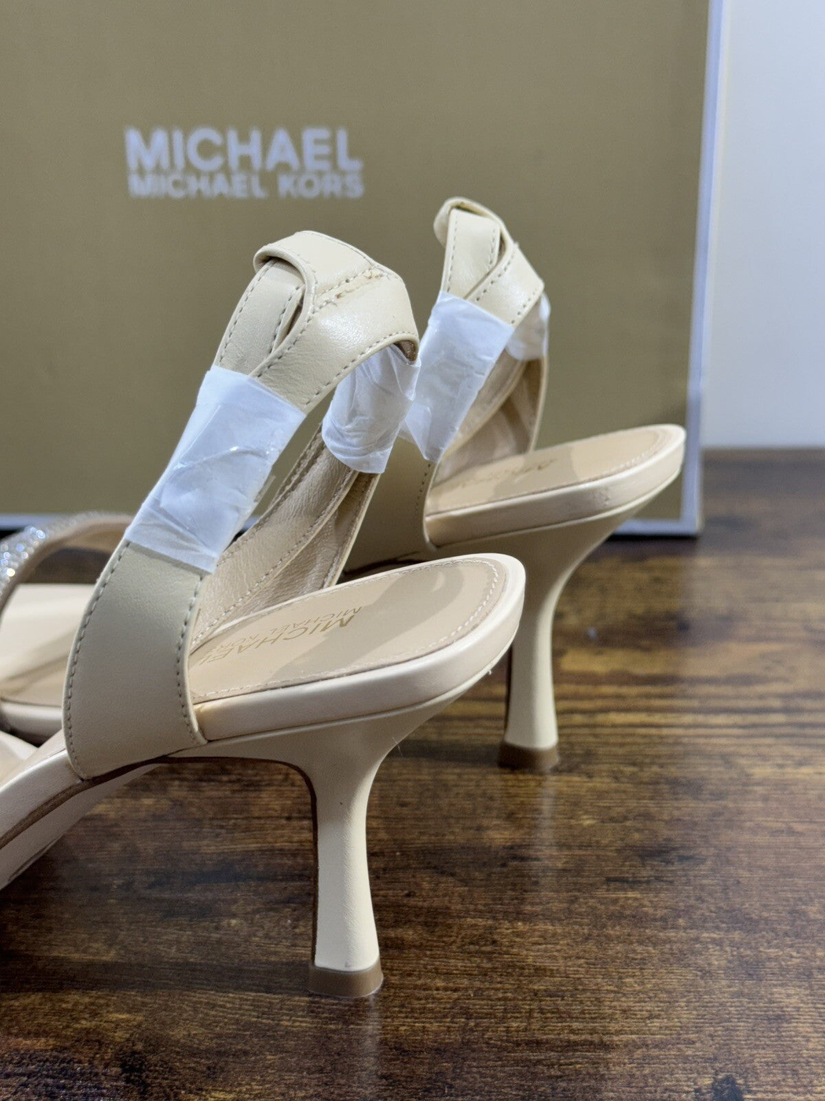 Michael Kors Carrie  Sandal Pelle Milk    Casual Sandal 40