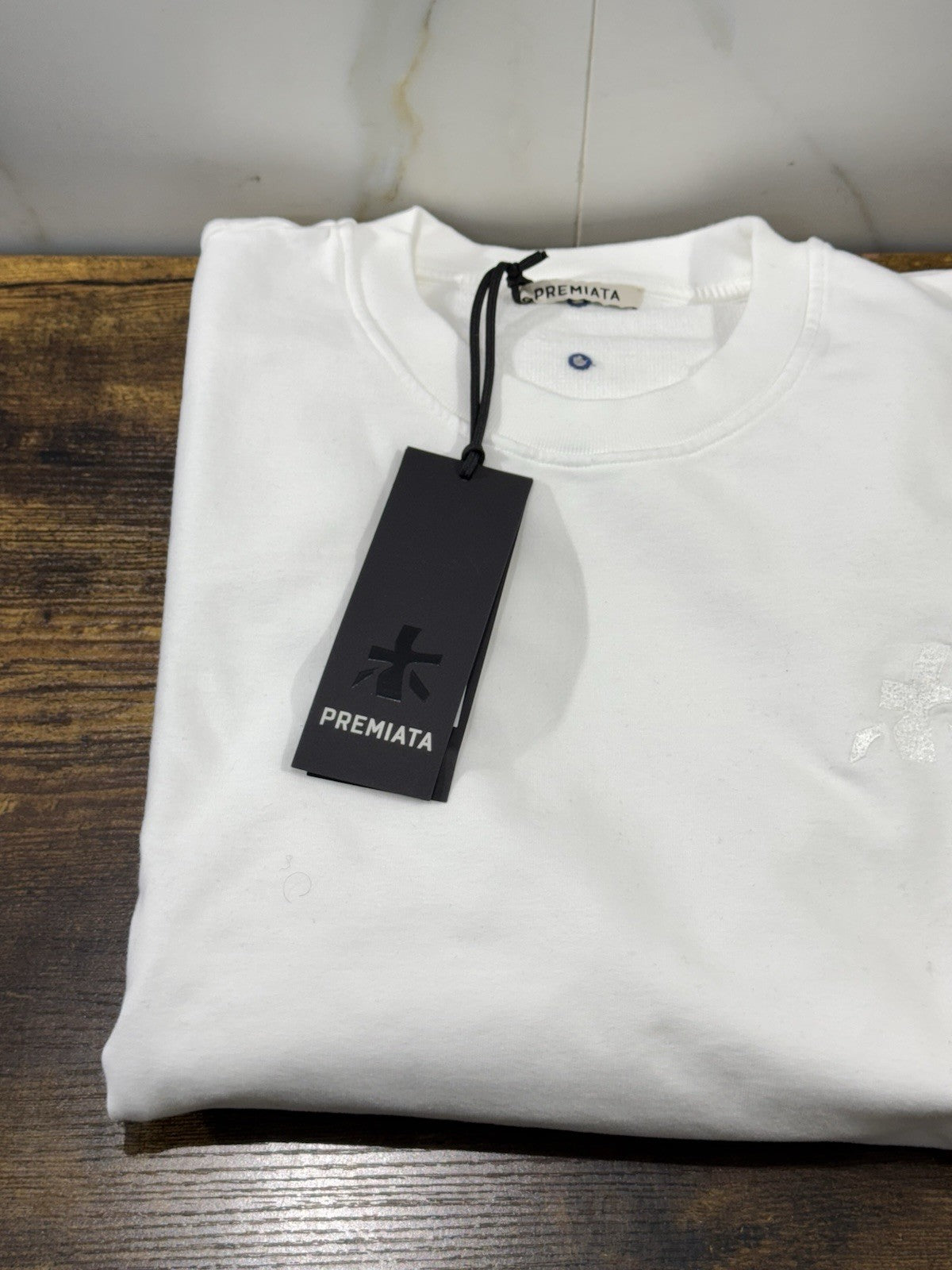 Premiata Felpa Girocollo Uomo   100% Cotone Bianco    Casual Premiata  M