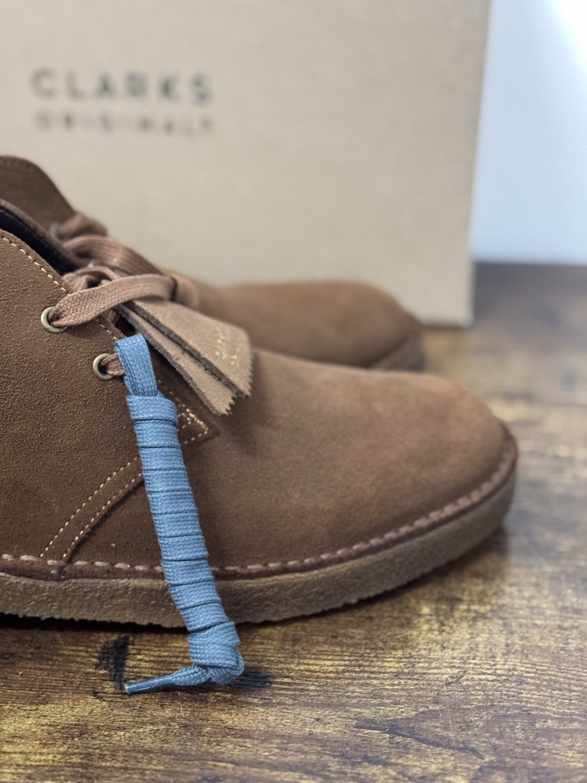 Clarks Desert Boot Icon Suede Cola Casual Uomo 44