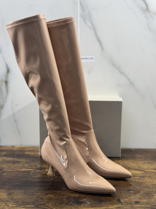 Sergio Levantesi Stivale   Pelle Candy Vernice     Luxury Made In Italy Donna 37