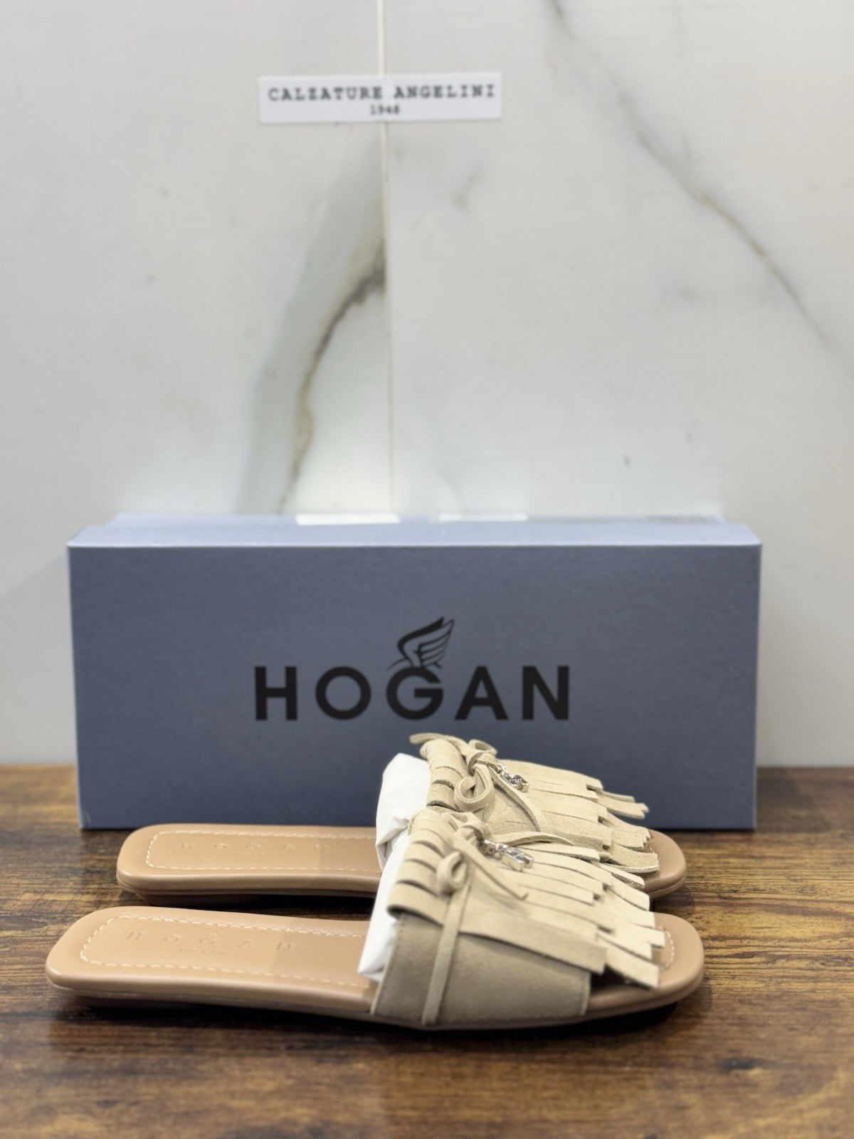 Hogan H685 Sandalo Suede Corda Casual Hogan Donna 36