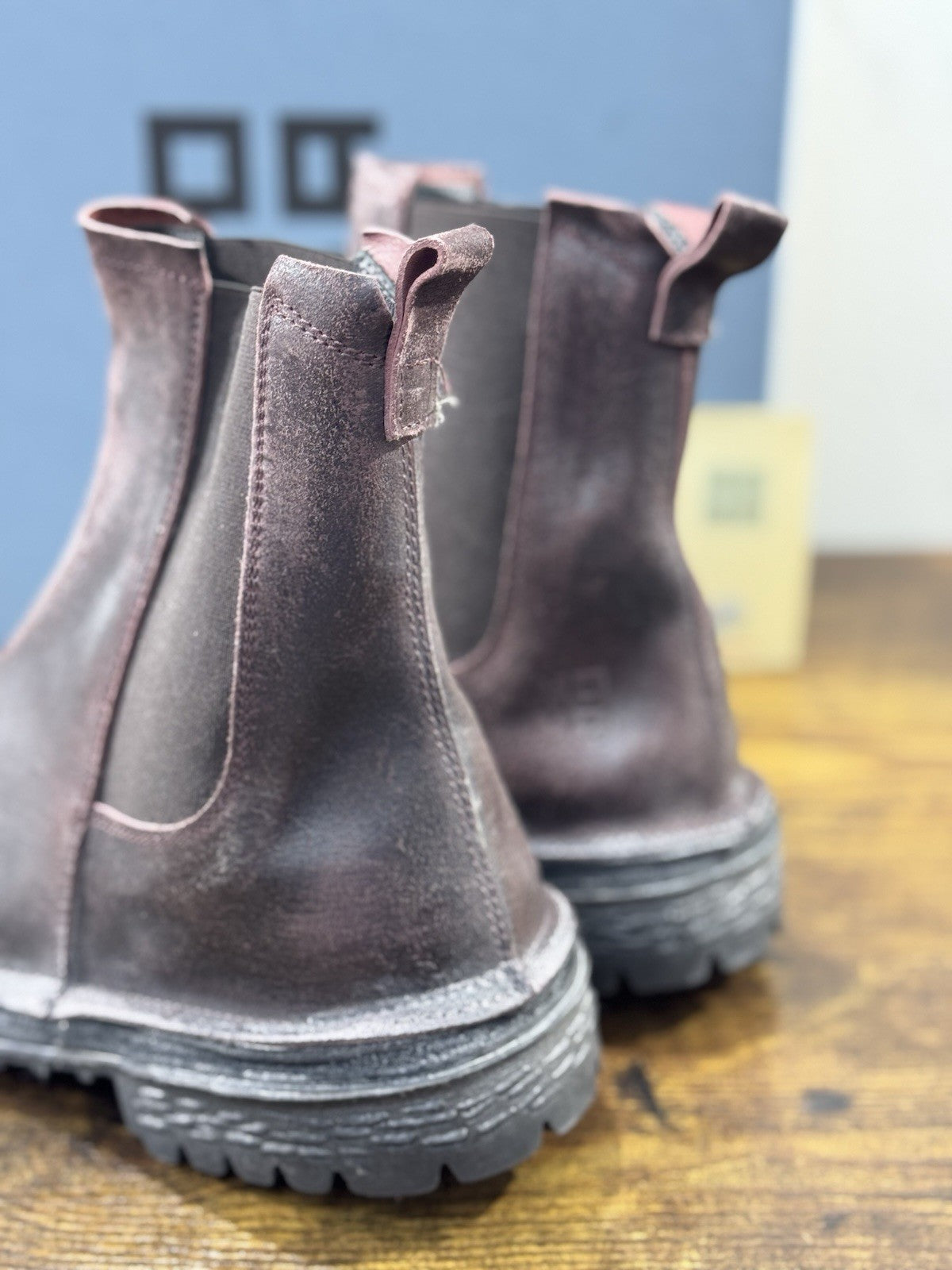 Moma Chelsea Boot Bordo’ Fatto A Mano In Italia Luxury Moma Boot Donna 41