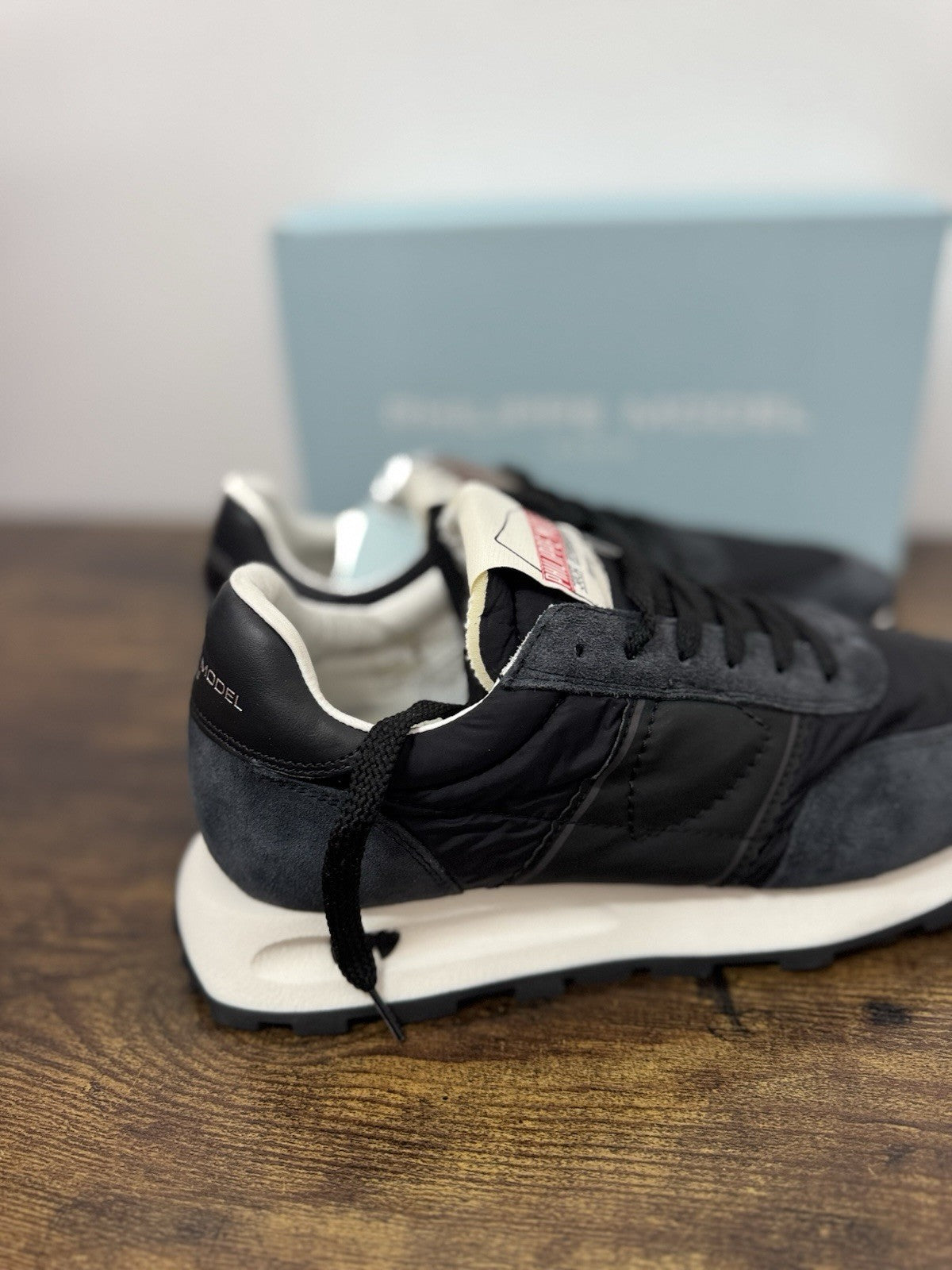 Philippe Model Tour  Low  Sneaker Pelle Suede Blu        Casual Uomo 45