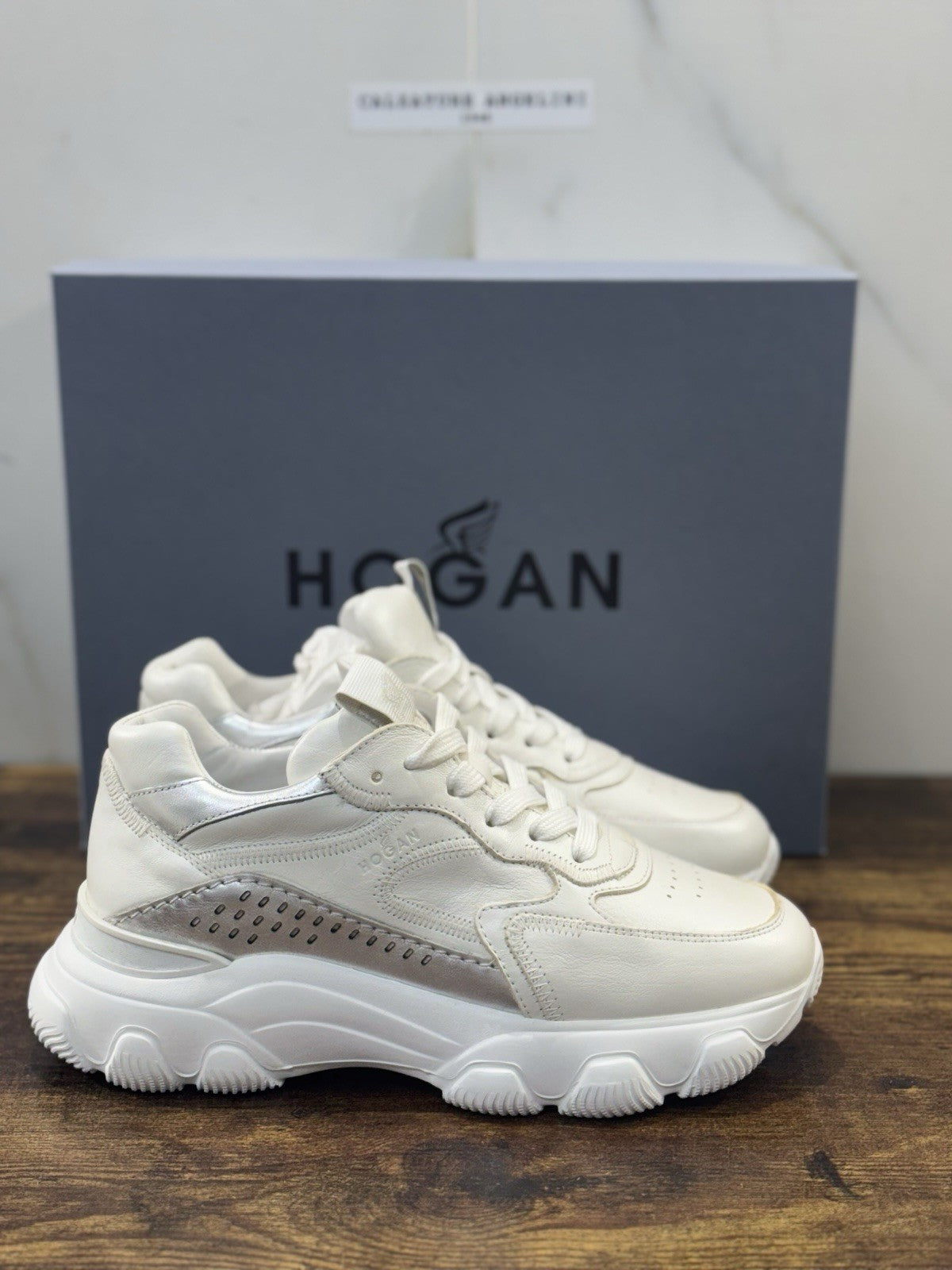 Hogan Hyper Active  Donna Sneaker   Bianco Memory Foam Luxury Hogan Woman  38