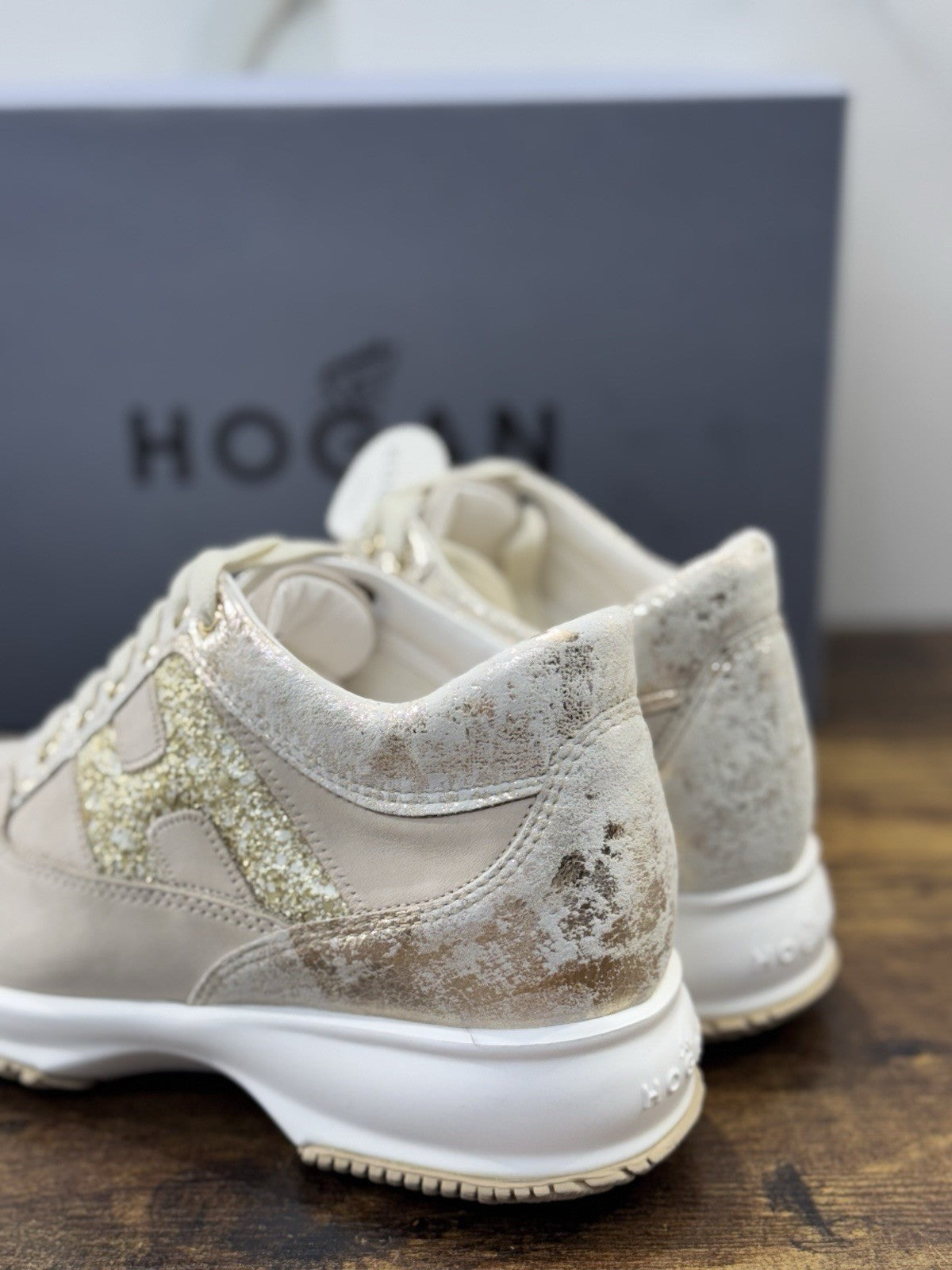 Hogan Interactive Pelle Beige   Casual Hogan Donna 35