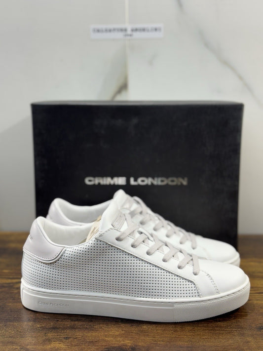 Crime London Sneaker Uomo Low Top Essential      Pelle   Casual Men Shoes 39