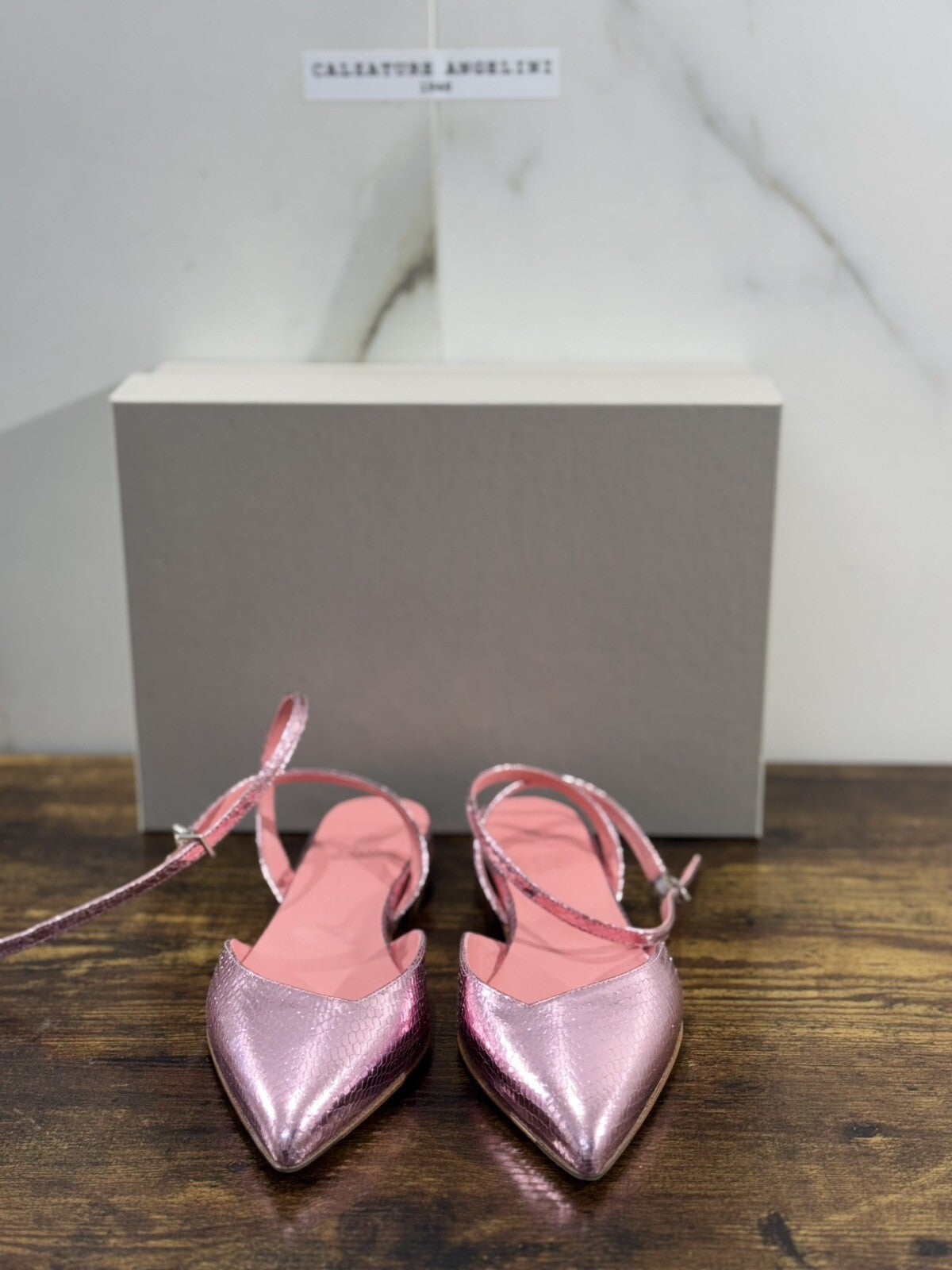 Sling Rosa 38 Sergio Levantesi Sling Back Rosa Luxury Woman Sandal 36 – CALZATURE ...