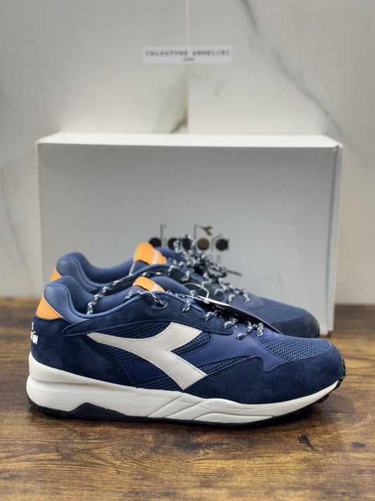 diadora heritage Sneaker Eclipse Premium Made In Italy Suede Blu Uomo 45