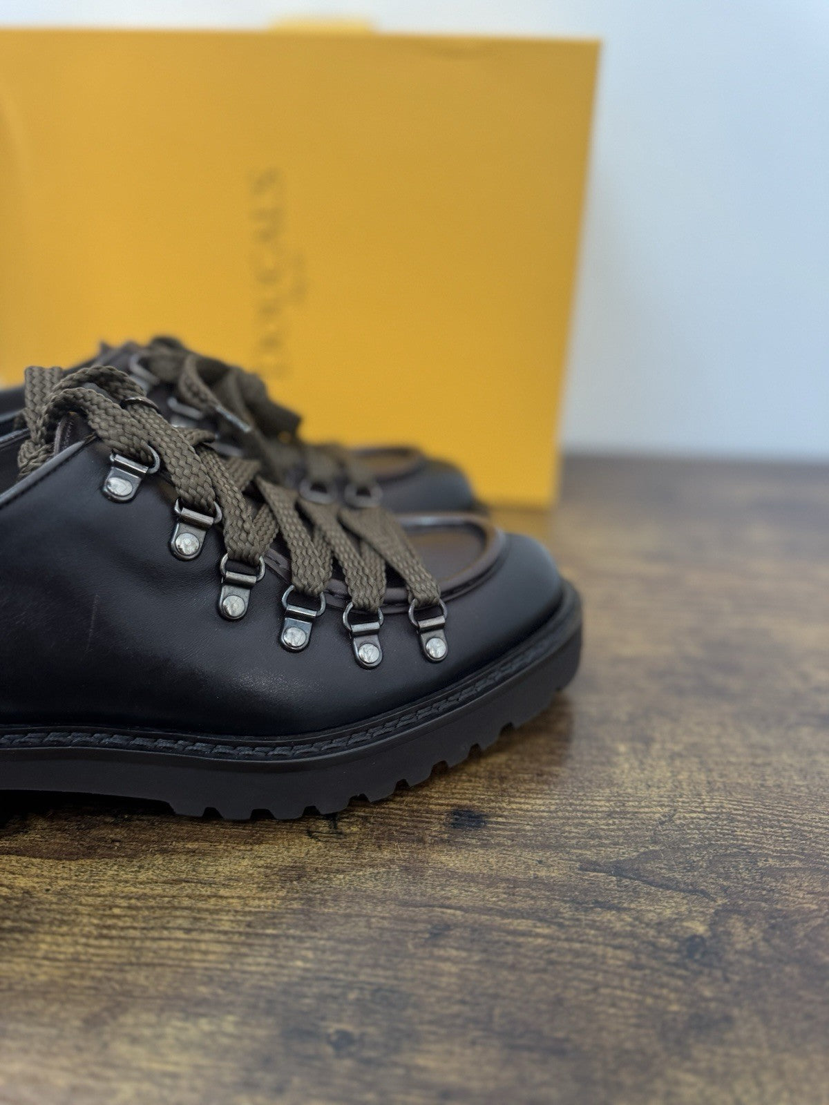Doucal’s Pedula  Pelle Marrone Espresso  Casual Scarpa Doucal’s Uomo 40