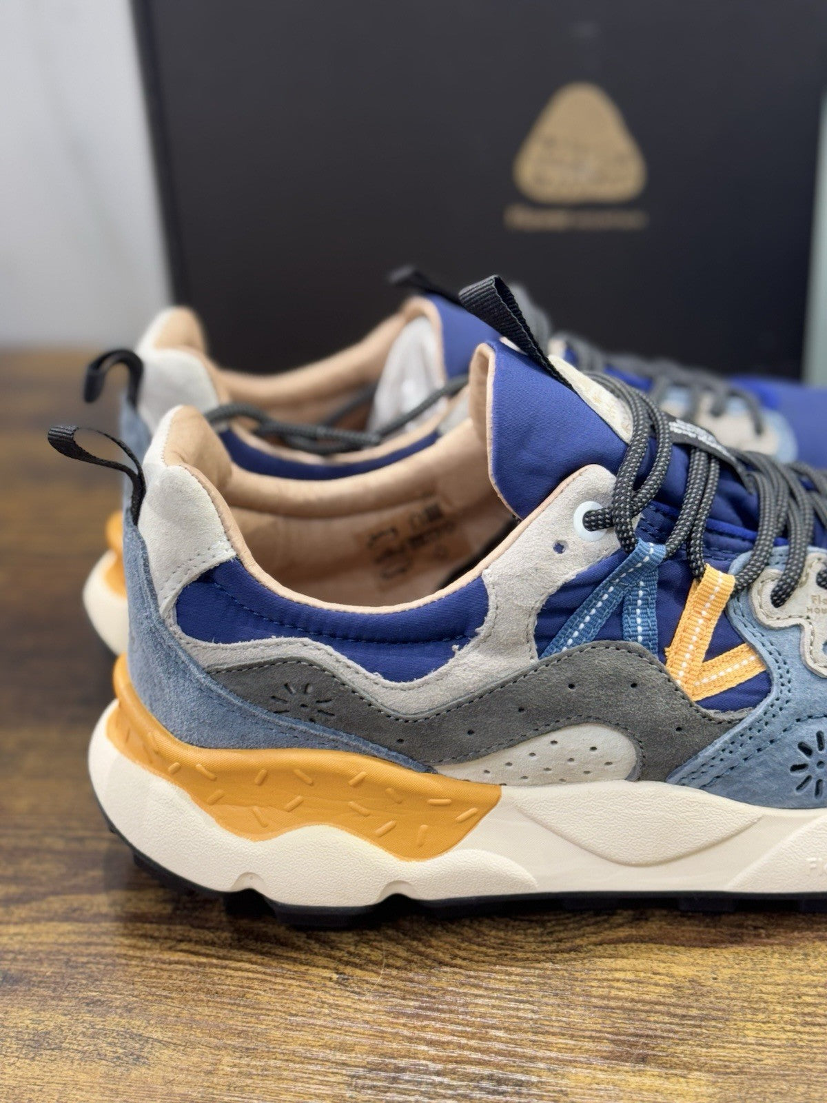 Flower Mountain Yamano 3 Blu Grey  Casual Uomo 44