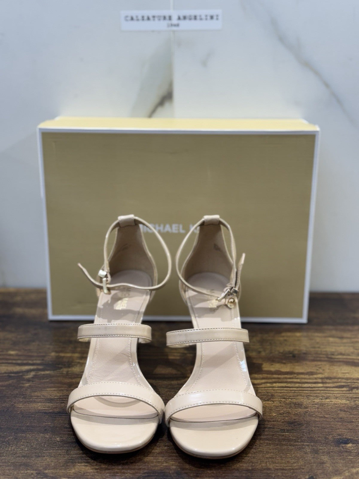 Michael Kors Sandalo Koda   In Pelle Beige  Casual Donna 36.5