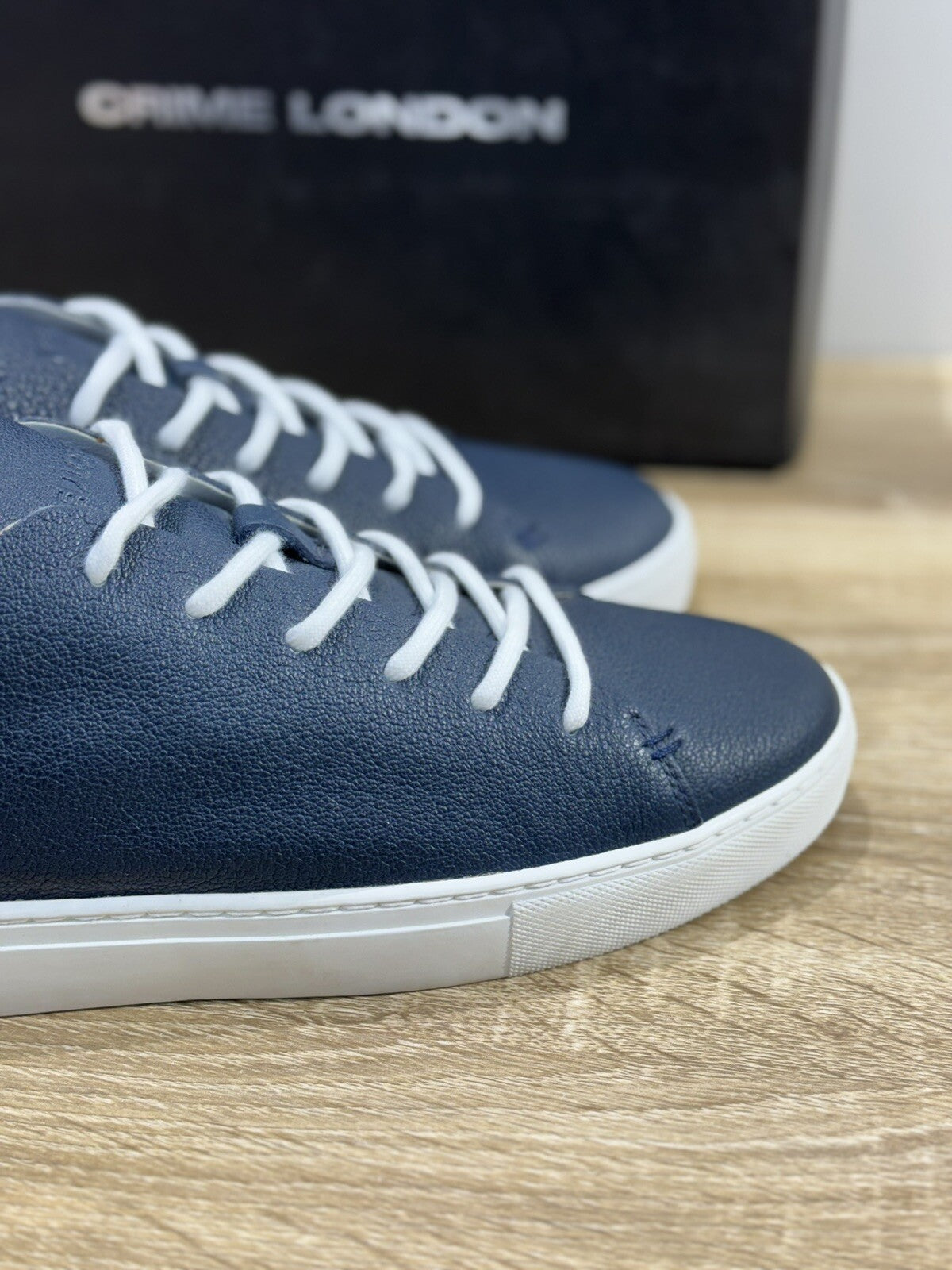 Crime London Sneaker Uomo Row Low       Pelle  Casual Men Shoes 40