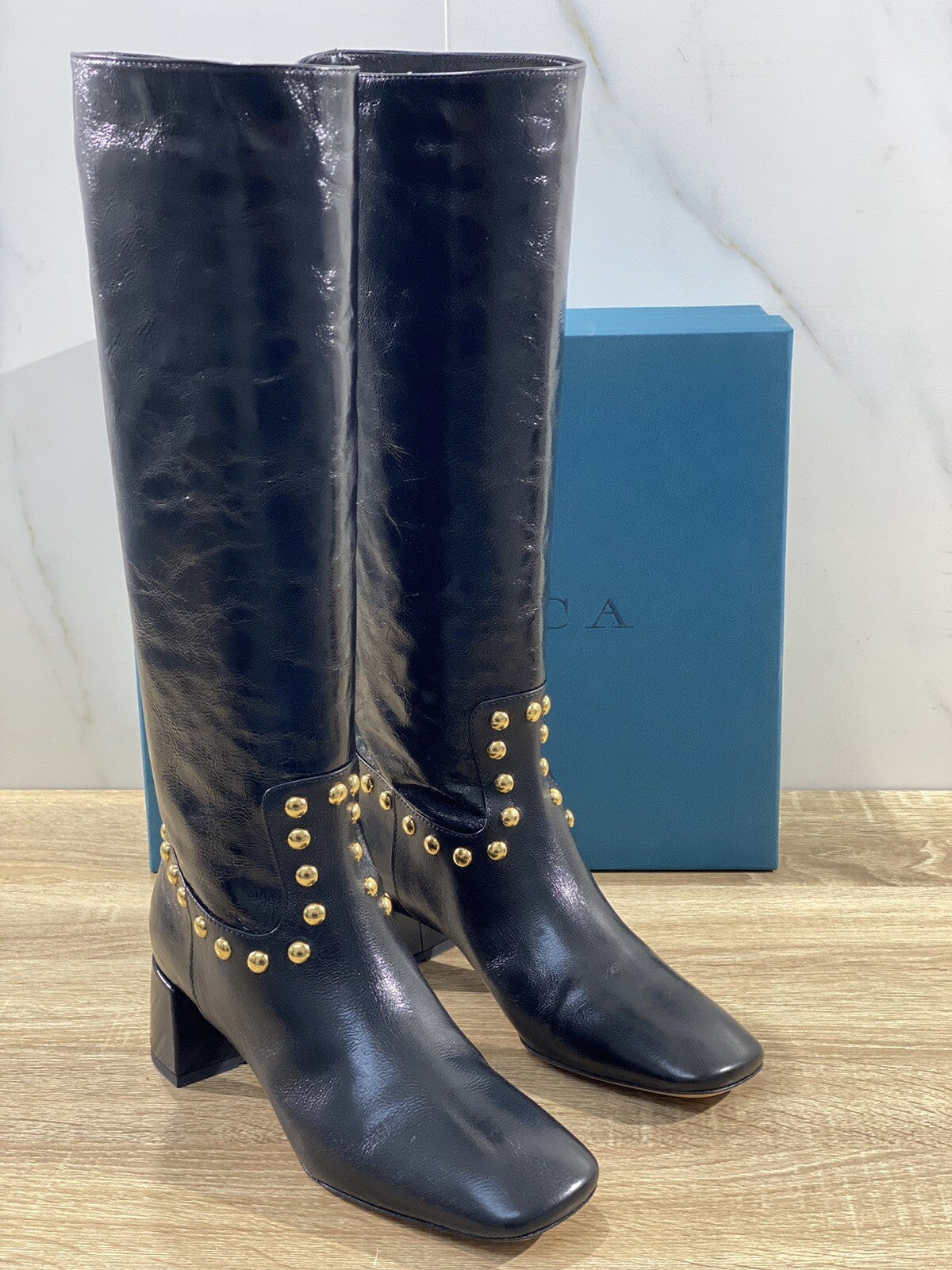 A.Bocca Stivale donna Pelle nero luxury woman boot A.BOCCA 37