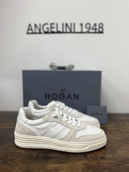 Hogan H630 Sneaker Pelle Bianca   Memory Foam Scarpa Hogan Uomo 44