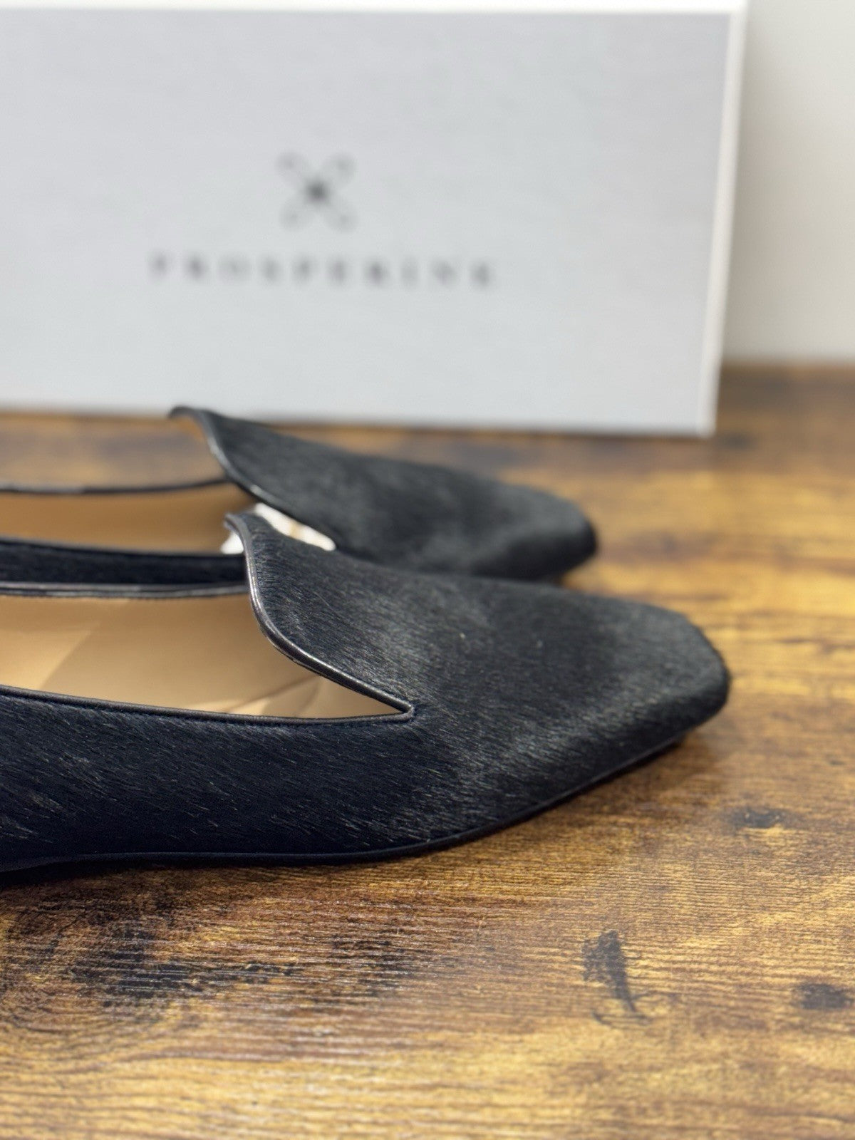 Prosperine mocassino donna in Cavallino       luxury made in italy Nero 38