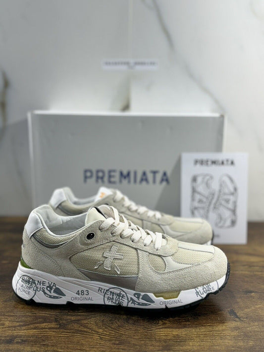 Premiata Mase    Sneaker Uomo Pelle Ghiaccio   Casual Sneaker Premiata Uomo 40