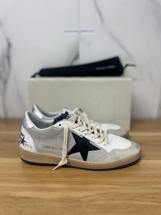 Golden Goose Ball Star Light Silver Black  Luxury Golden Goose Uomo 41