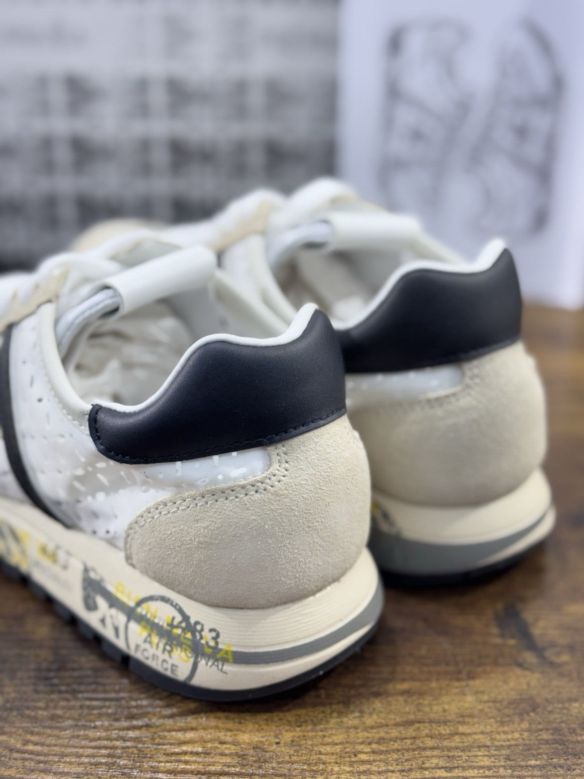 Premiata Lucy Sneaker Pelle Beige  Casual Premiata Scarpa Donna 41