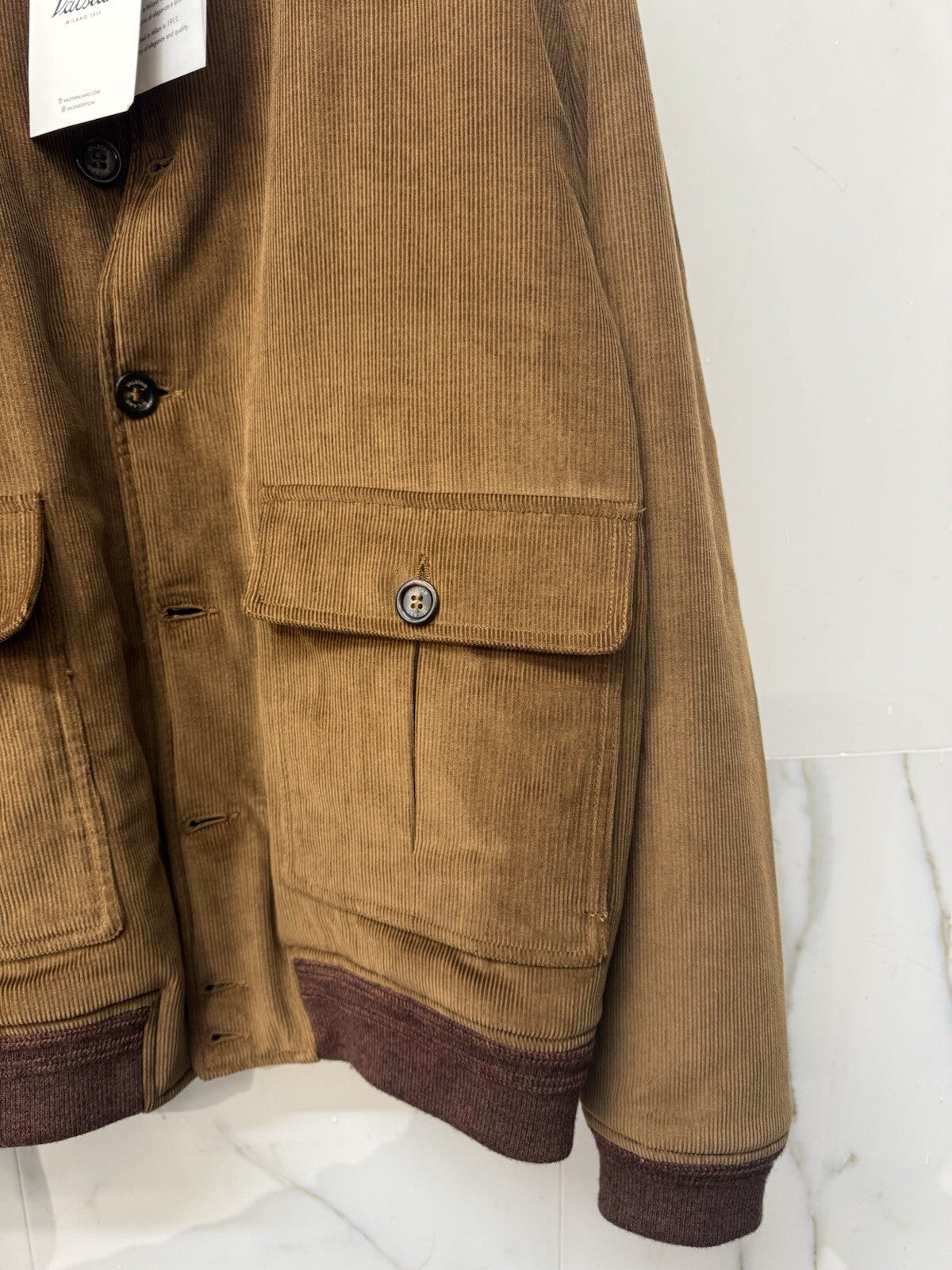 Valstar Bomber Icon Uomo Velluto Miele Icon Jacket Men Valstarino 50