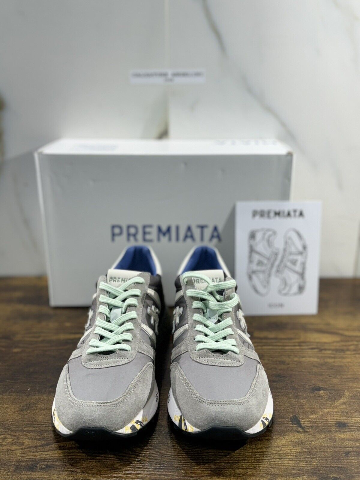 Premiata Lander  Sneaker Uomo Bianco Grey   Casual Premiata 44