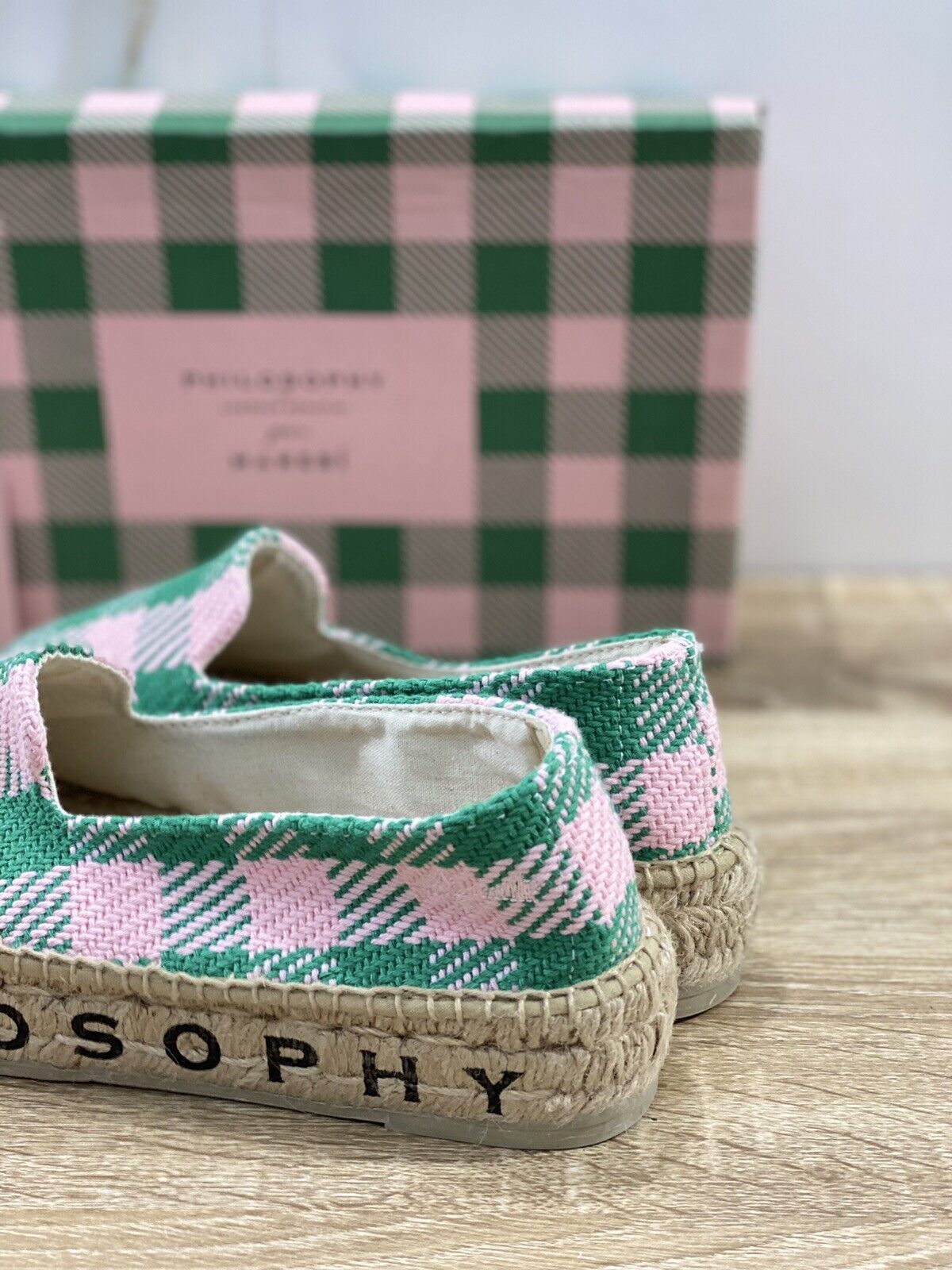 Manebi’ Espadrillas donna limited edition philosophy Verde  Rosa 36